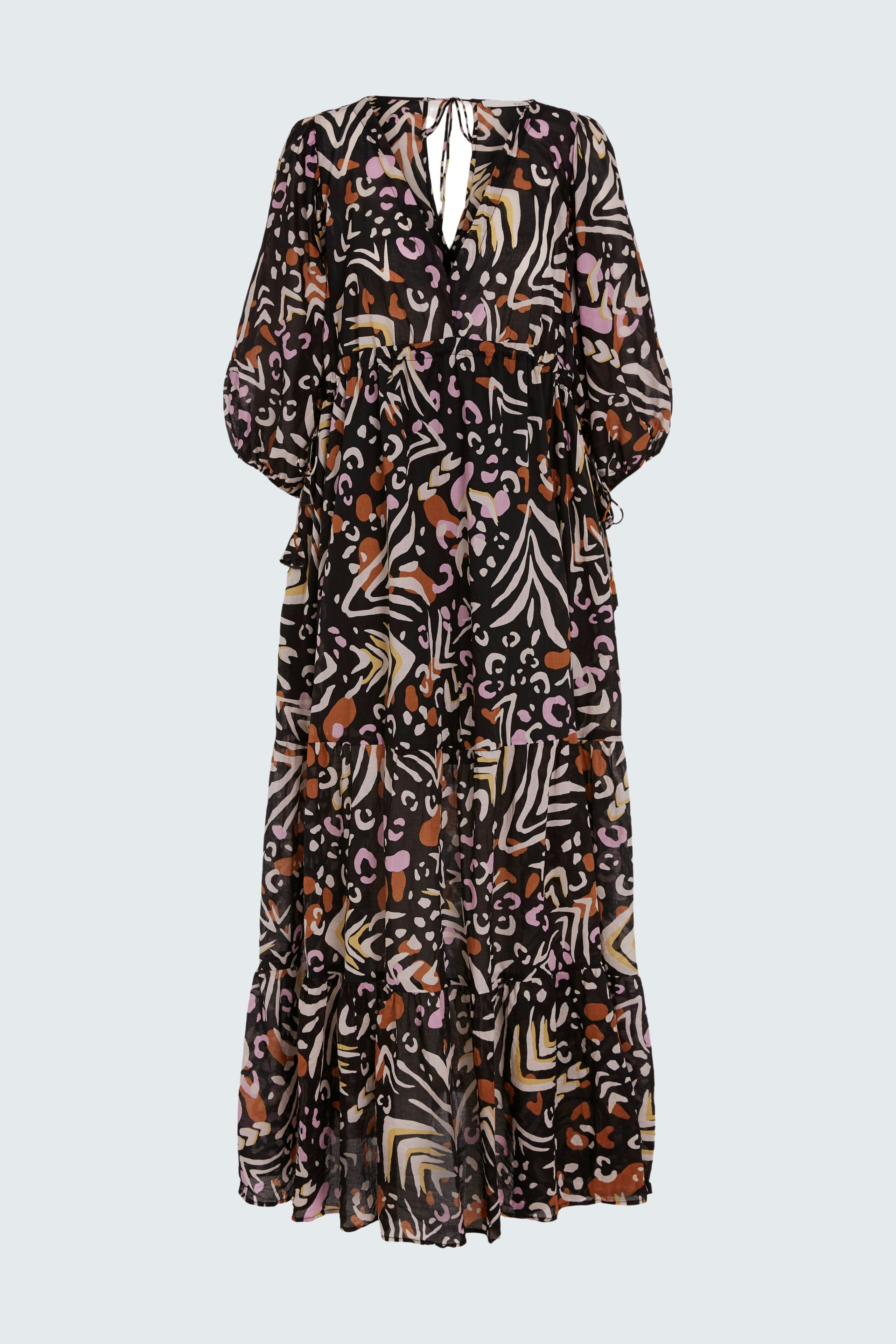 Bild 8 von Maxi dress - black offwhite in black offwhite | Oui