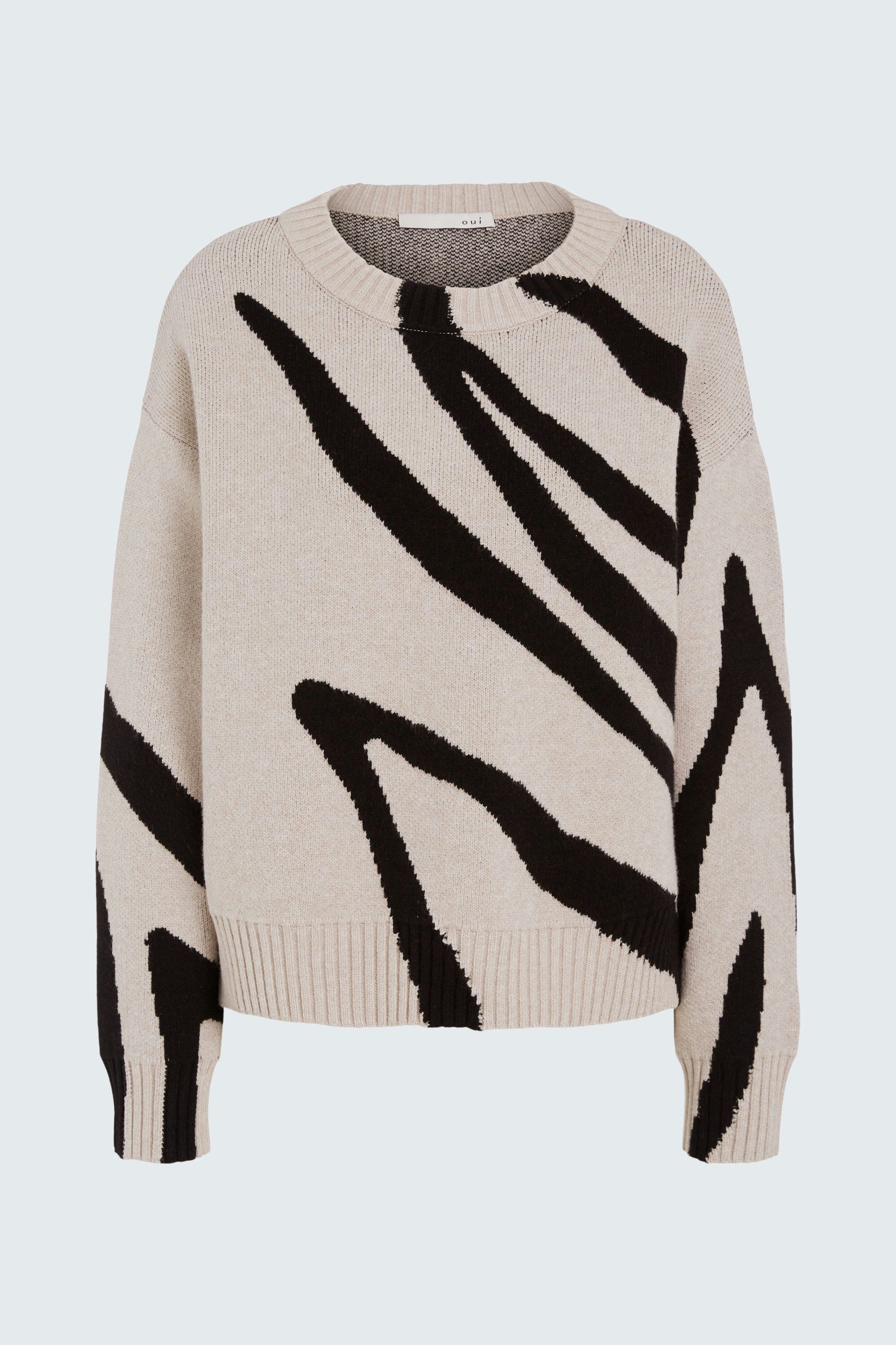 Bild 7 von Pullover - light stone grey in light stone grey | Oui