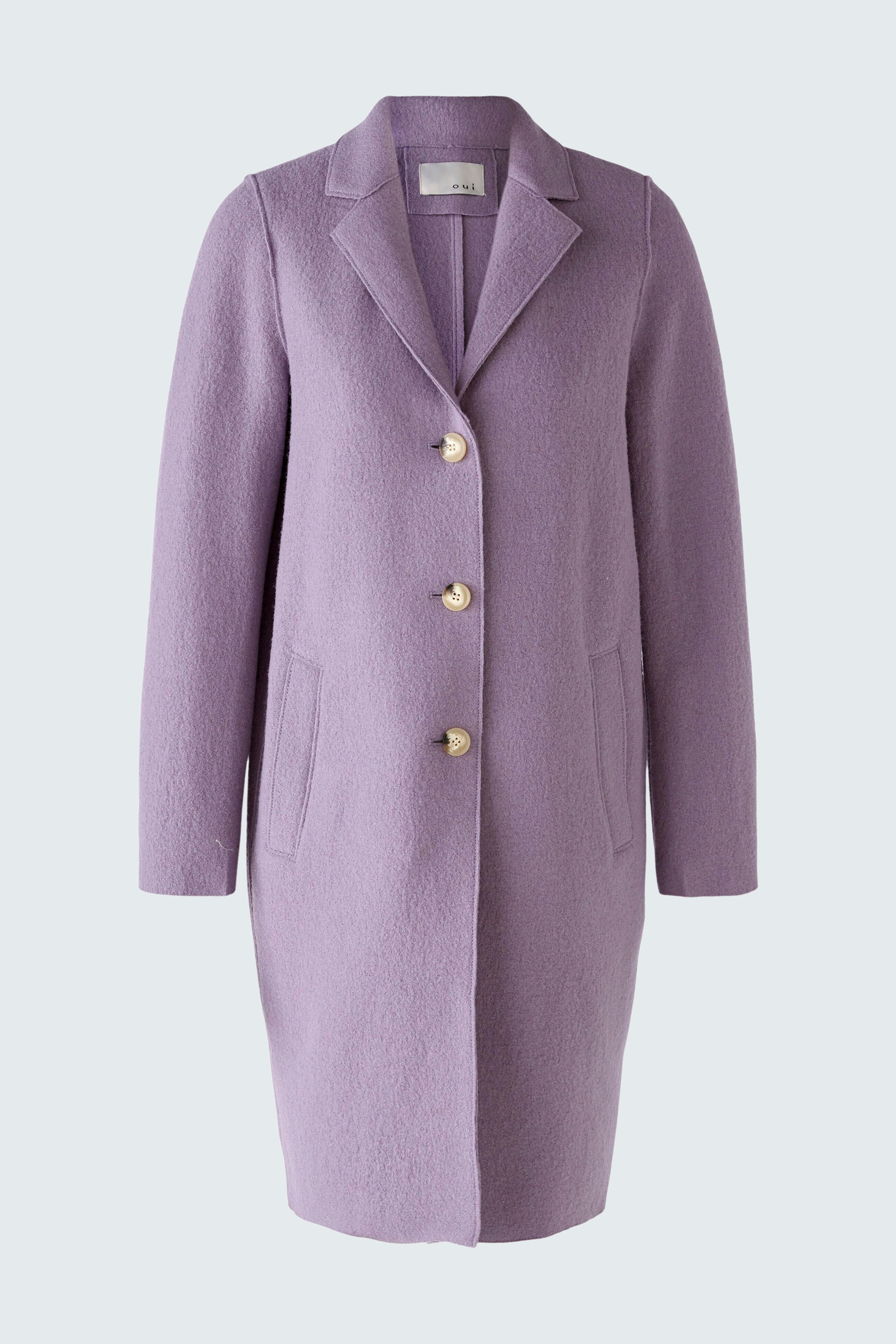 Purple Acne Cashmere Coat Acne Studio Wool Coat