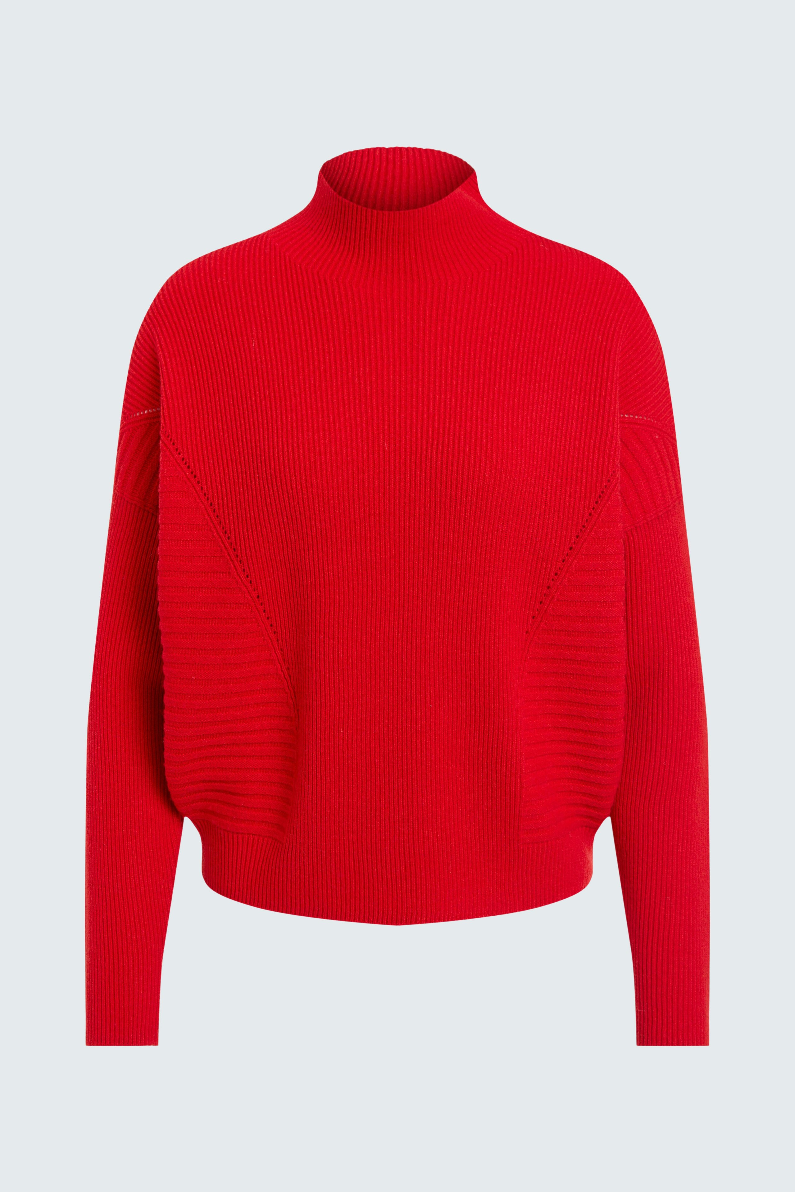 Bild 7 von Knitted pullover - barbados cherry in barbados cherry | Oui