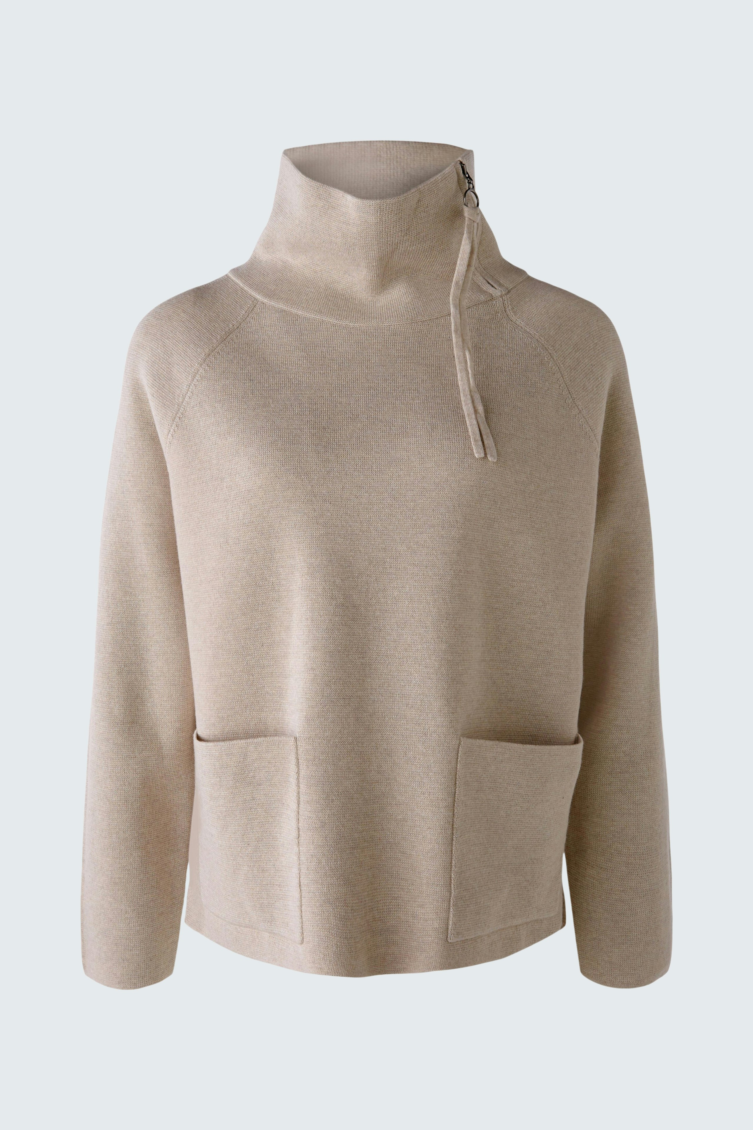 Bild 7 von Knitted Pullover - stone melange in stone melange | Oui
