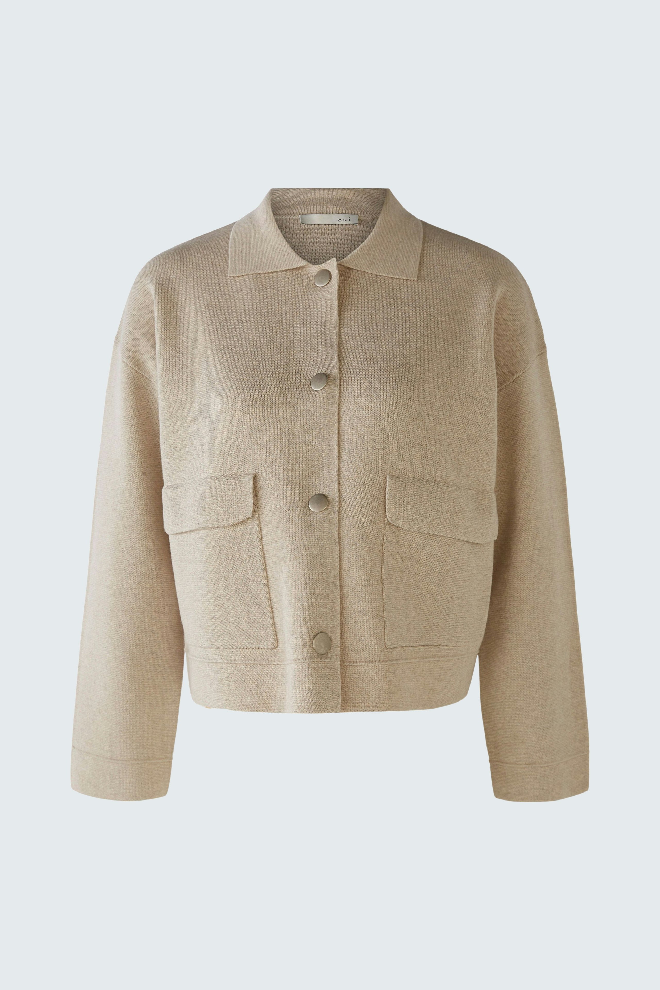 Bild 8 von Strickjacke - stone melange in stone melange | Oui