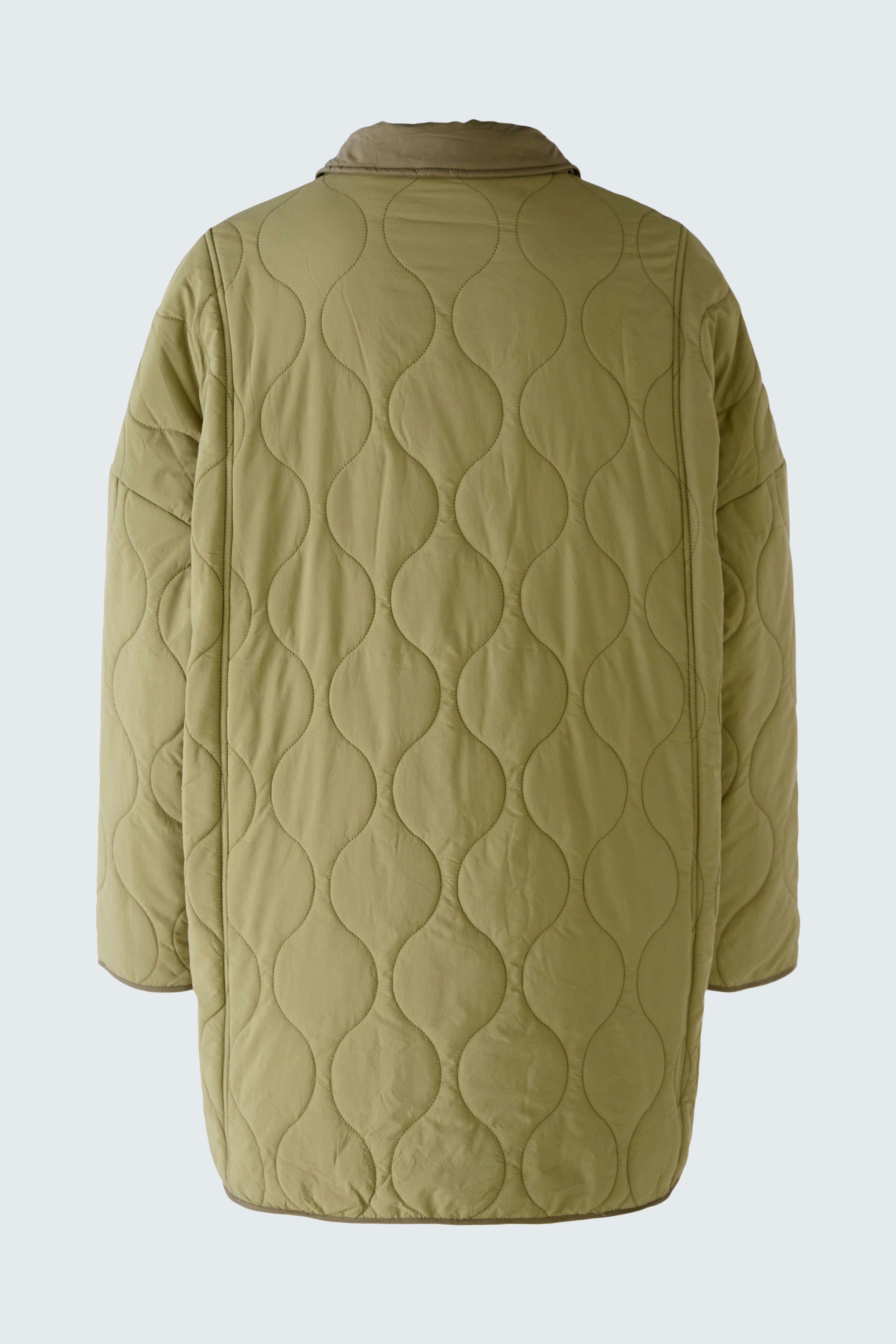 Bild 9 von Quilted coat - khaki in khaki | Oui