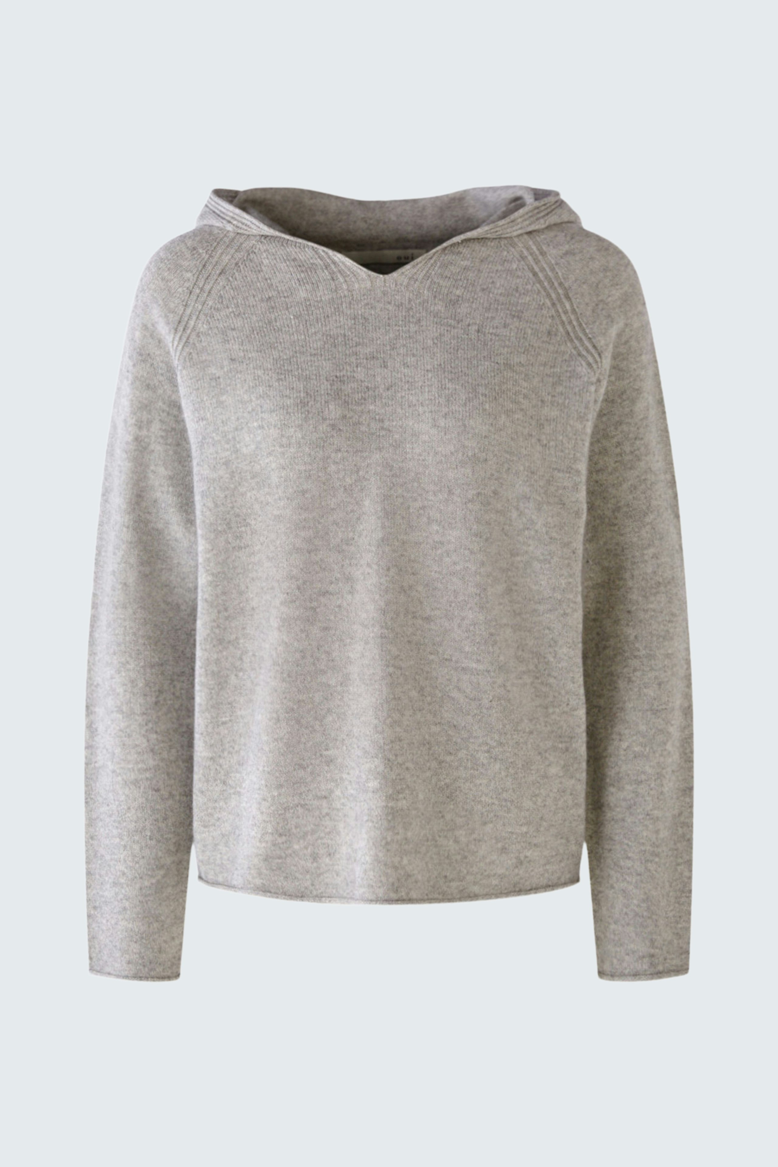 Bild 6 von Knitted Pullover - light grey in light grey | Oui