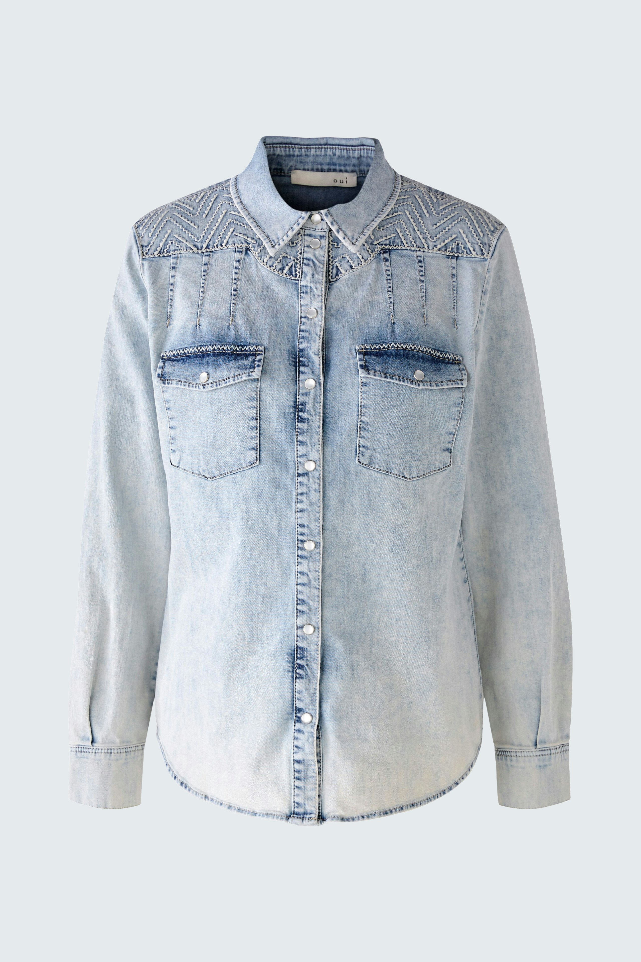 Bild 7 von Jeanshemd - blue denim in blue denim | Oui