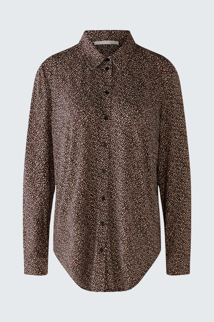Bild 6 von Hemdbluse - dark camel grey in dark camel grey | Oui