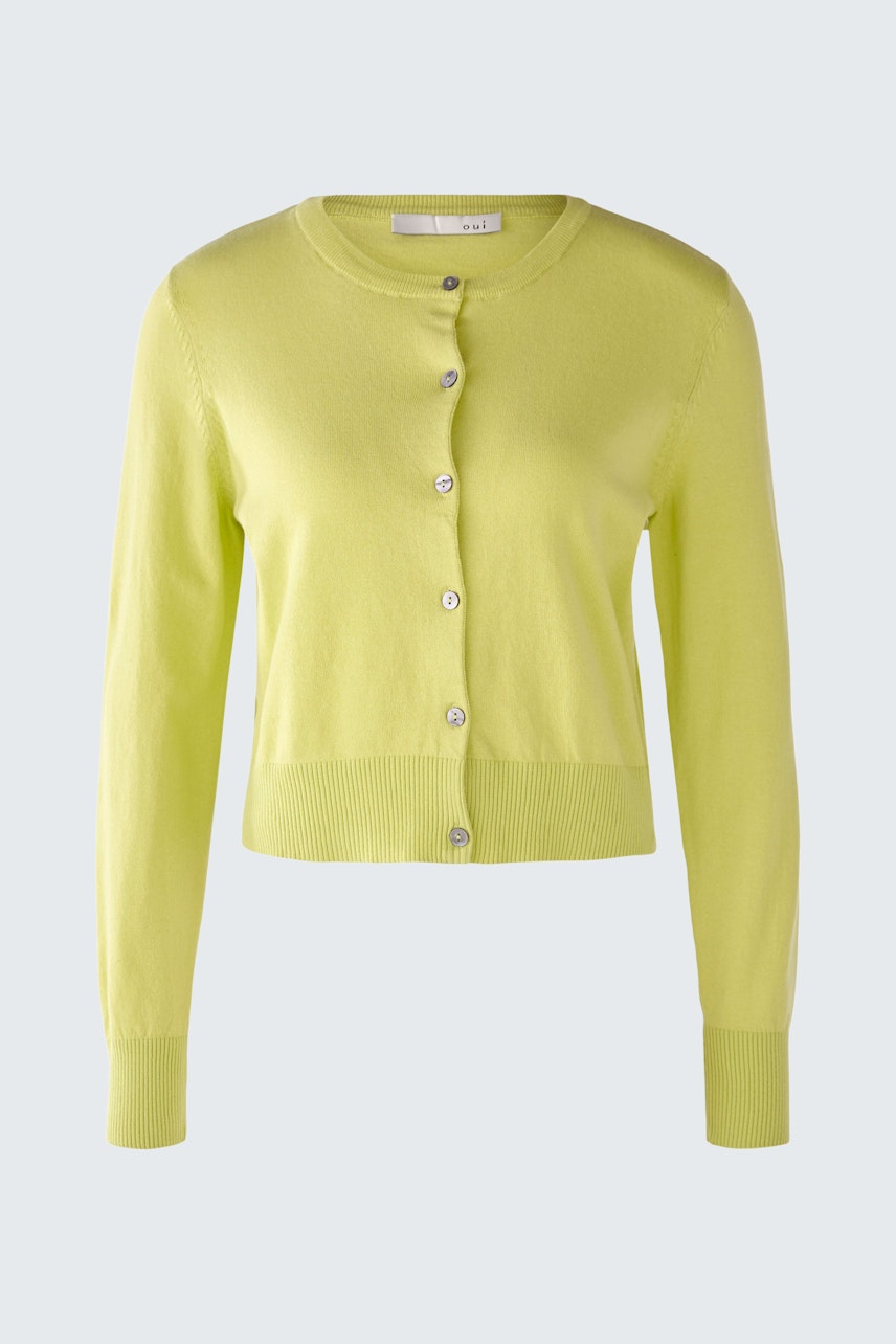 Bild 1 von Strickjacke - lime in lime | Oui