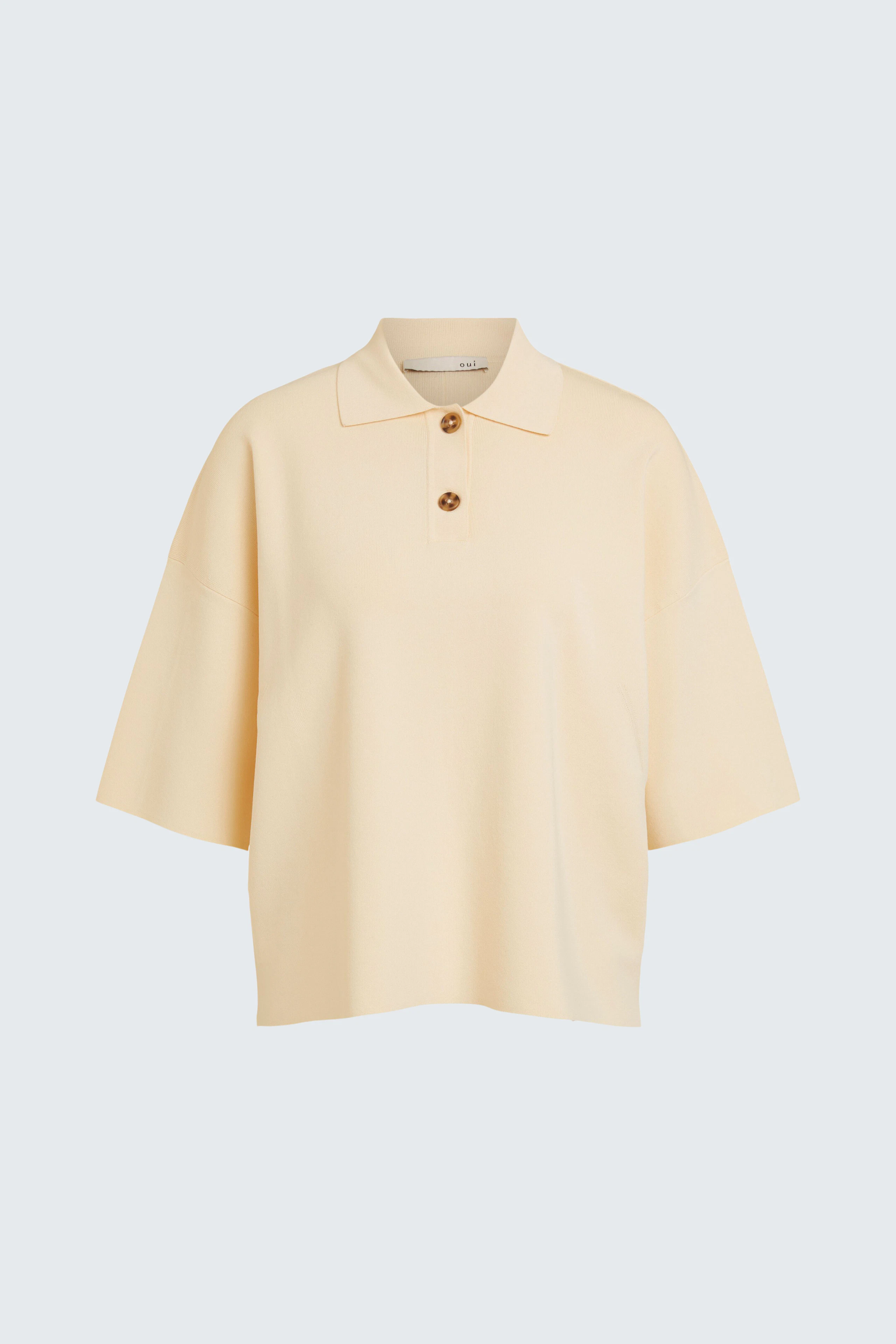 Image 8 of Polo shirt - butter in butter | Oui