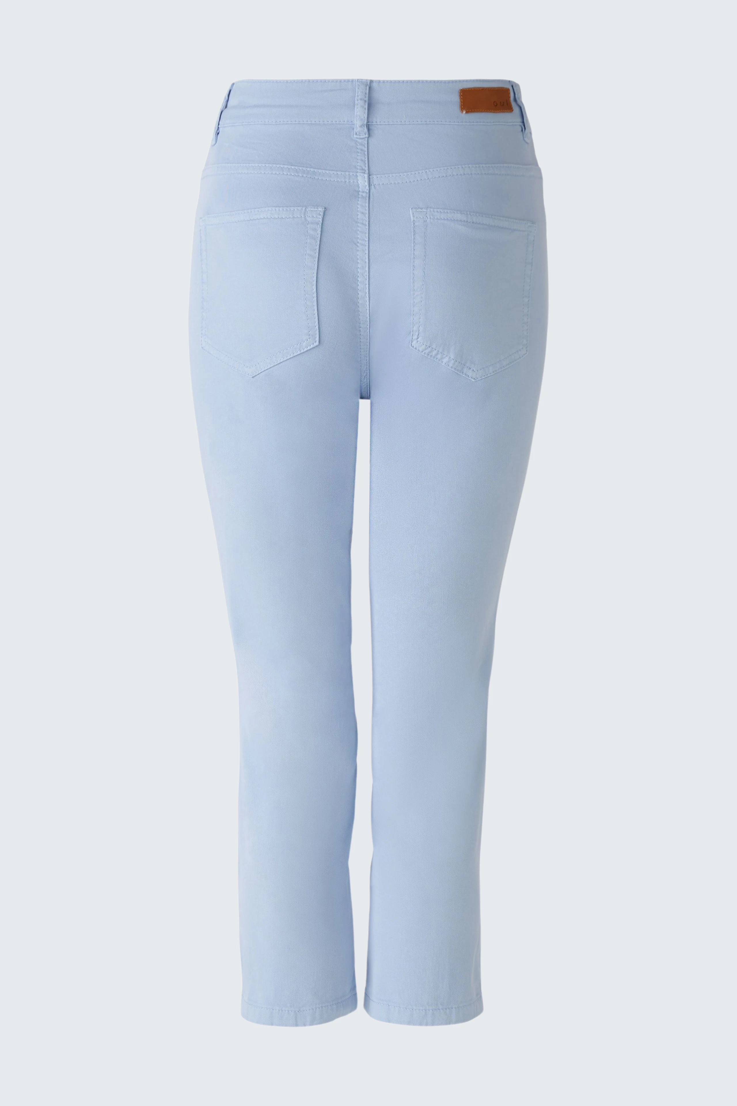 Image 8 of Capri pants - light blue in light blue | Oui
