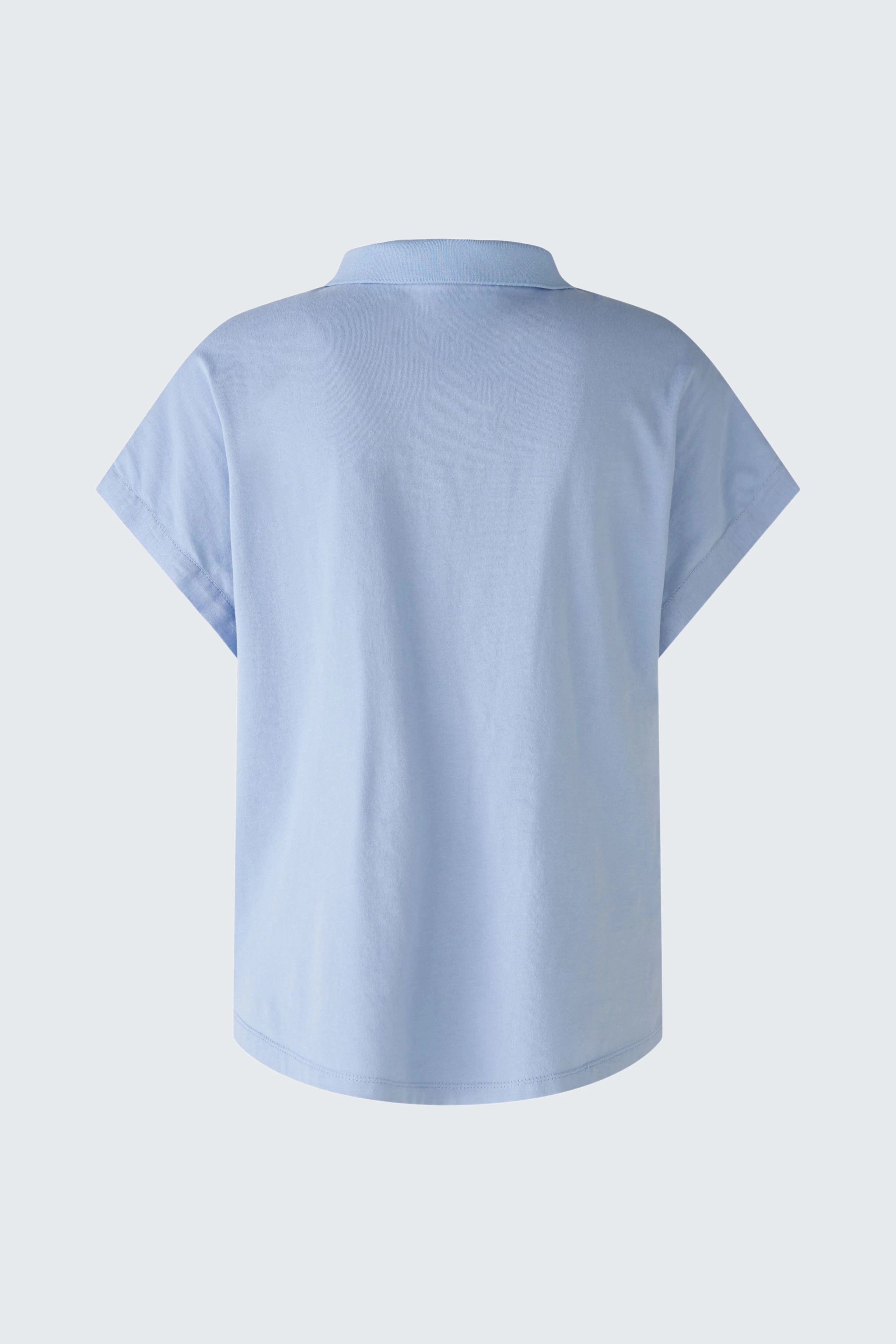 Image 6 of Linen blouse - light blue in light blue | Oui