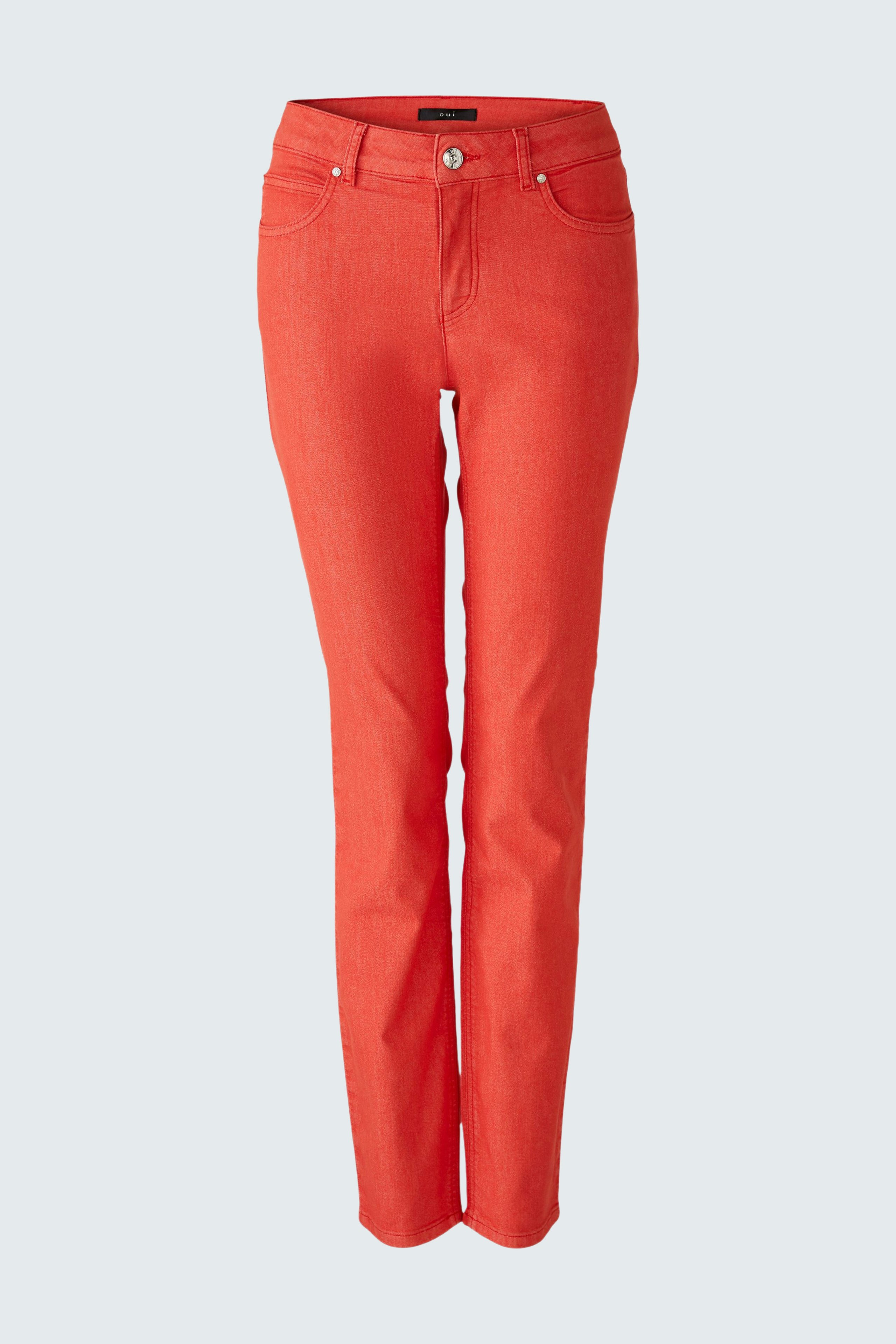 Bild 1 von BAXTOR regular Jeggings - aura orange in aura orange | Oui