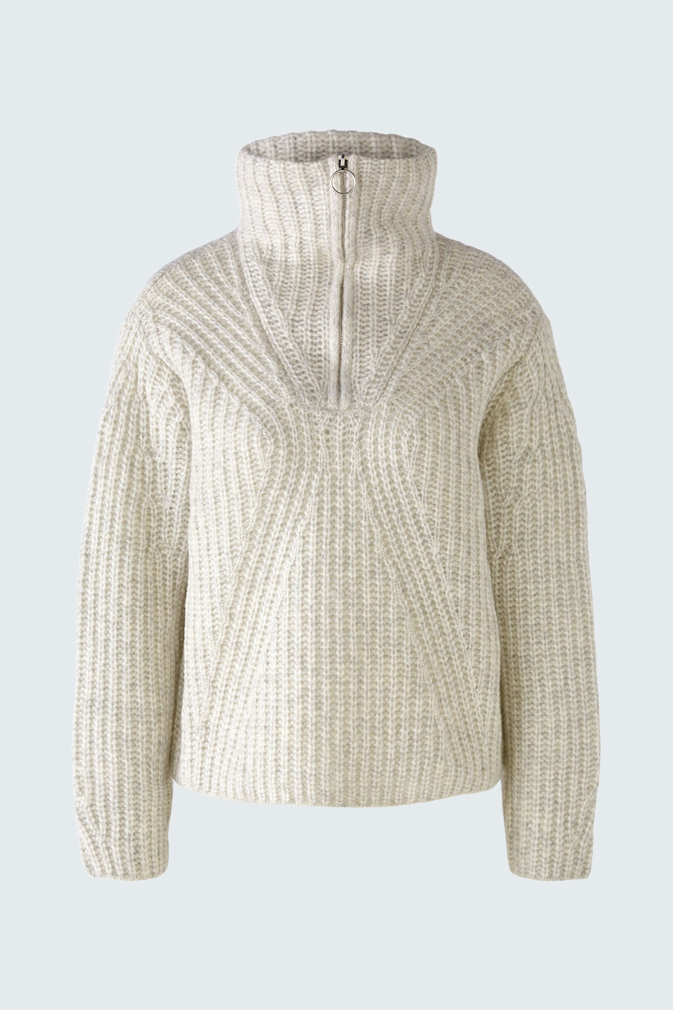 Bild 7 von Strickpullover - very light grey in very light grey | Oui