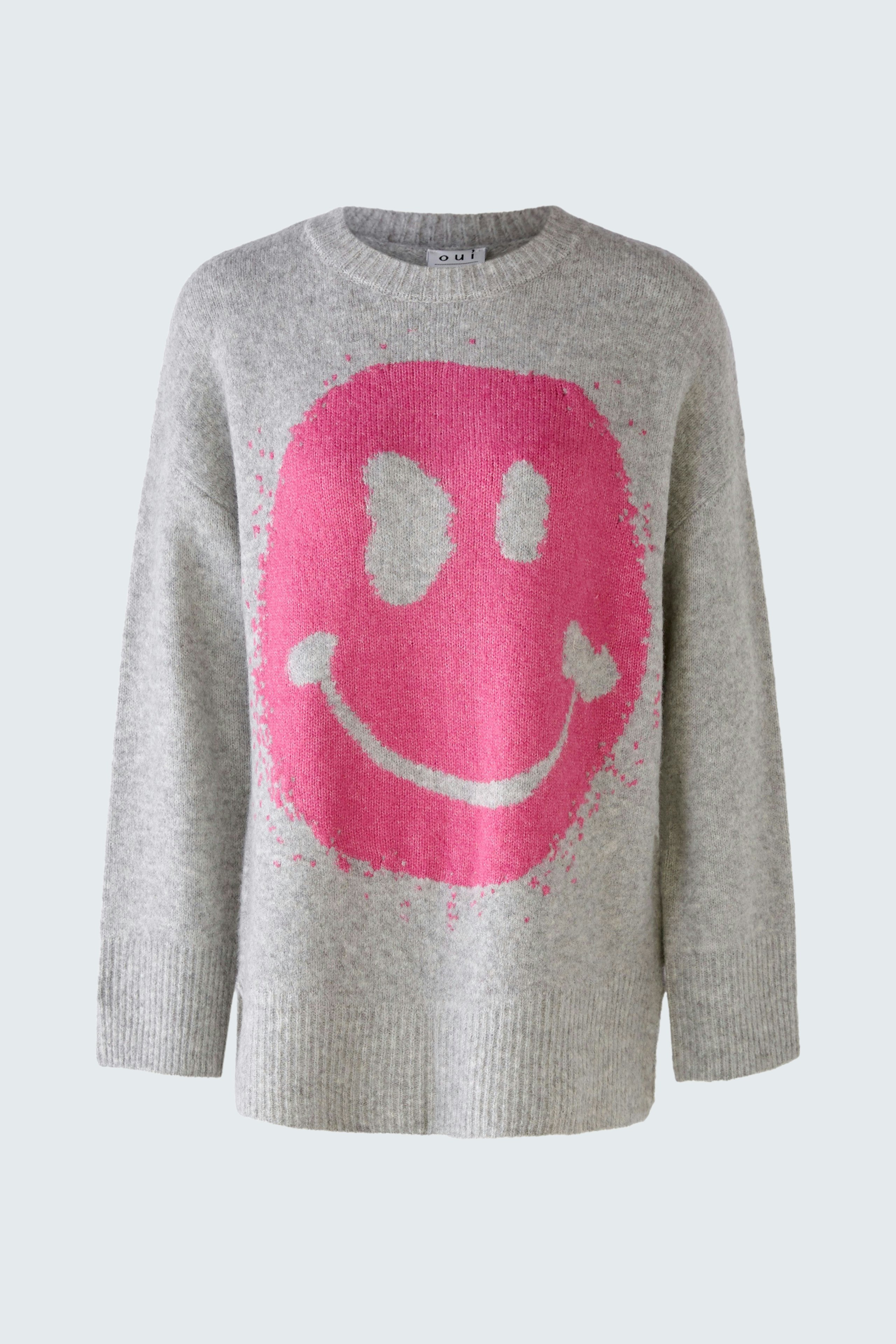 Bild 8 von Pullover - light grey red in light grey red | Oui