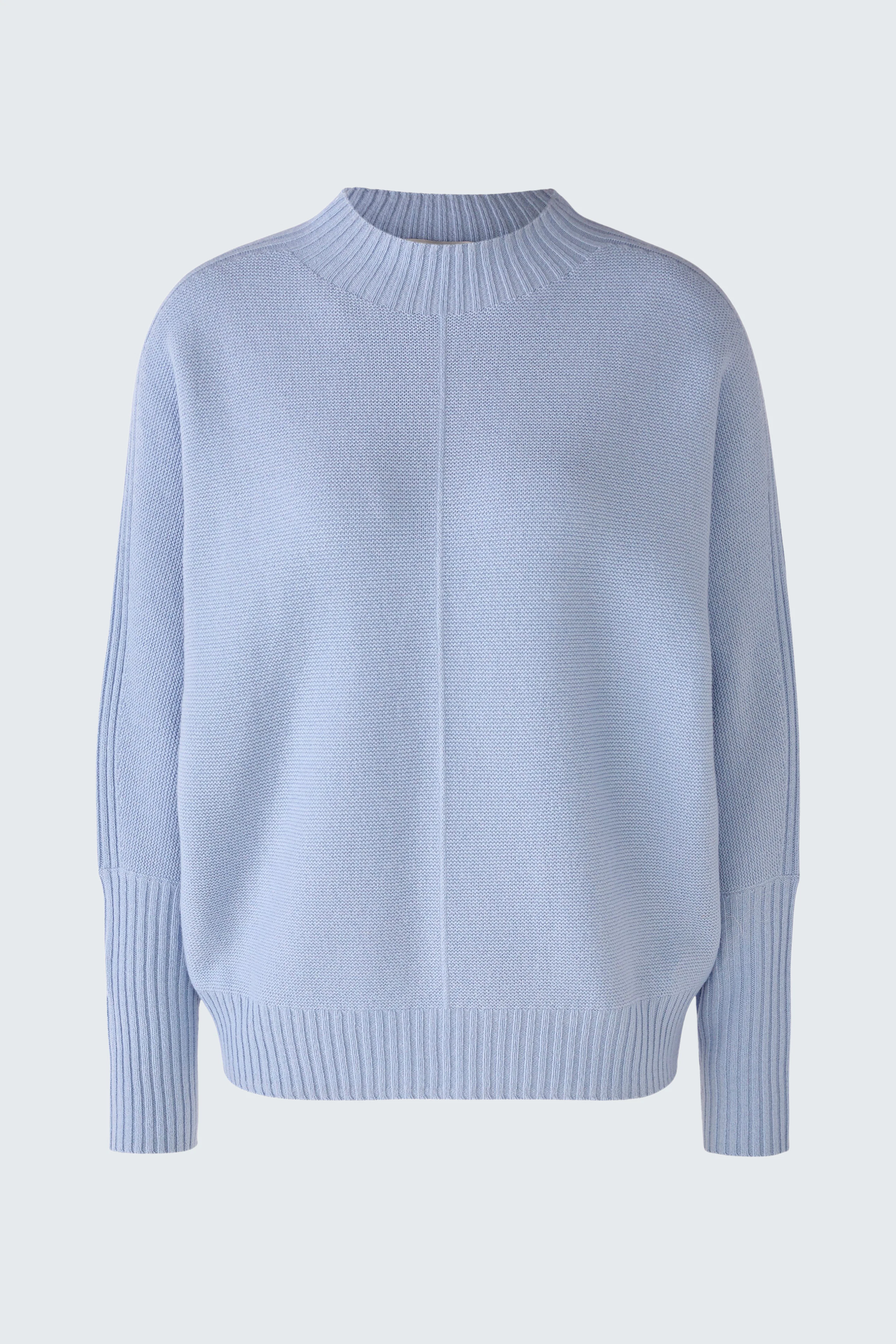 Image 7 of Knitted pullover - kentucky blue in kentucky blue | Oui
