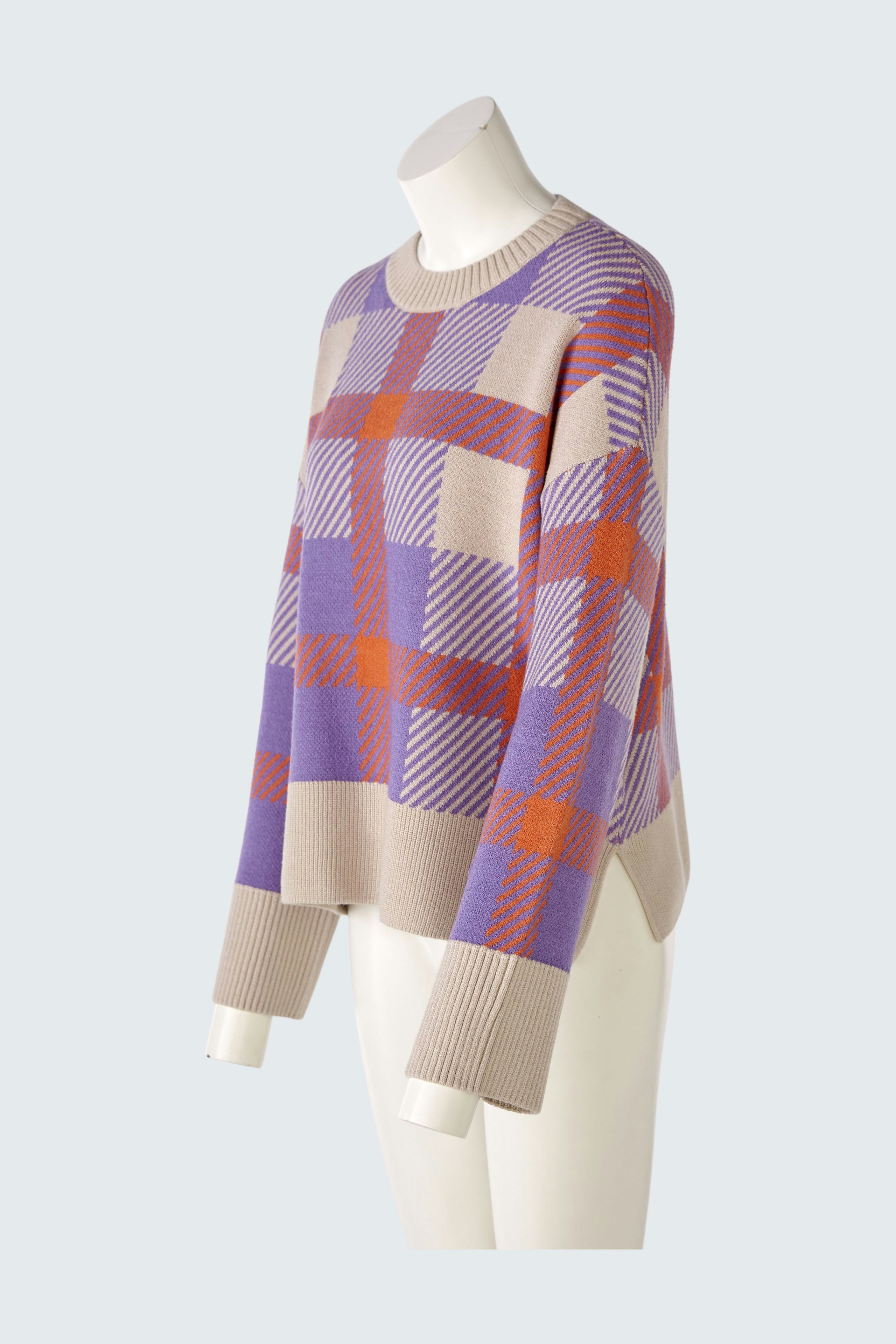 Bild 9 von Strickpullover - lilac orange in lilac orange | Oui