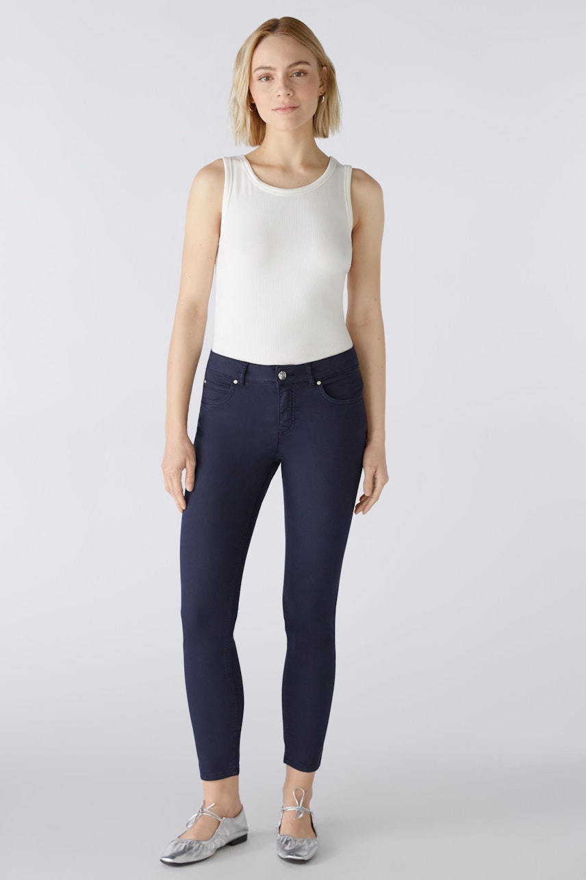 Bild 2 von BAXTOR cropped Jeggings - darkblue in darkblue | Oui