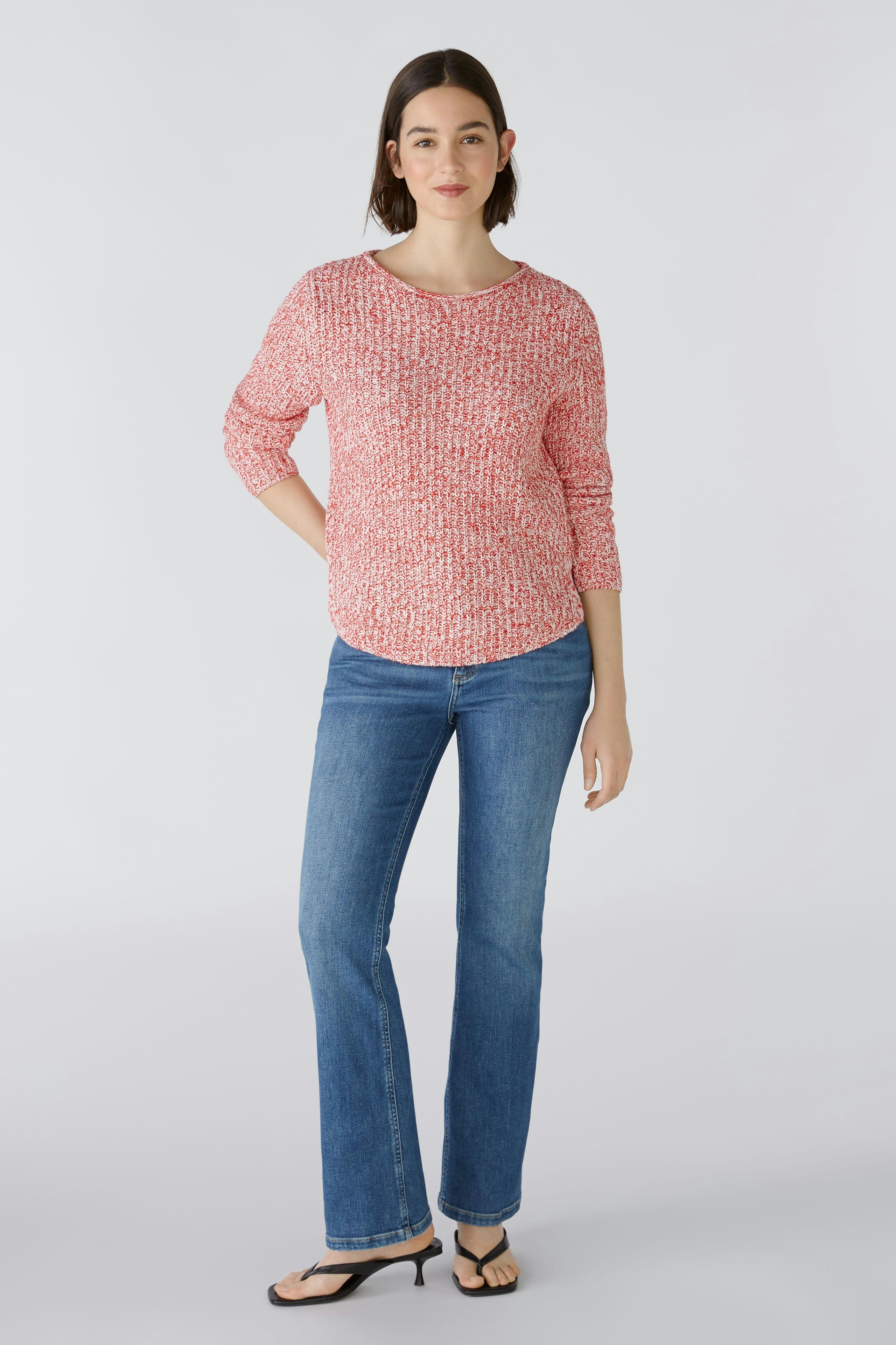 Bild 2 von NAOLIN Pullover - red white in red white | Oui