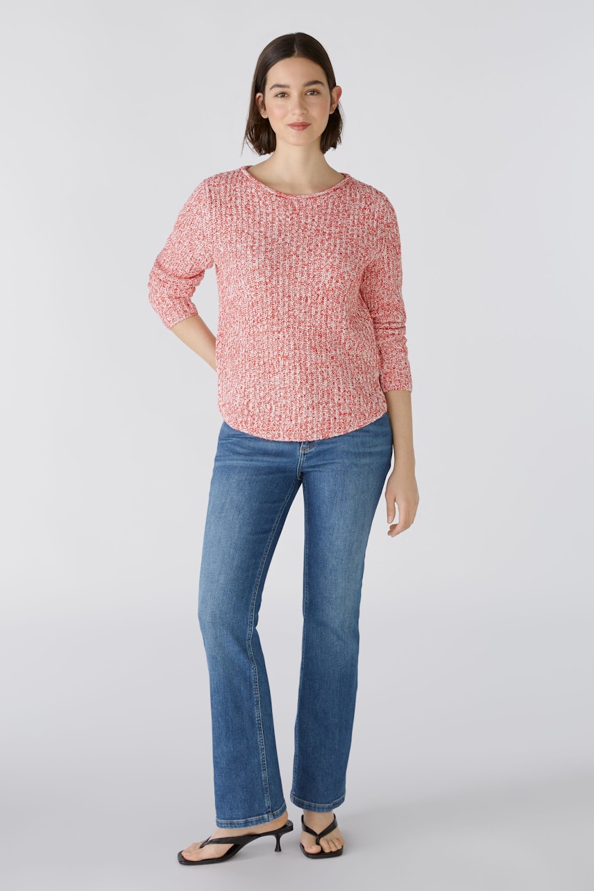 Bild 2 von NAOLIN Pullover - red white in red white | Oui