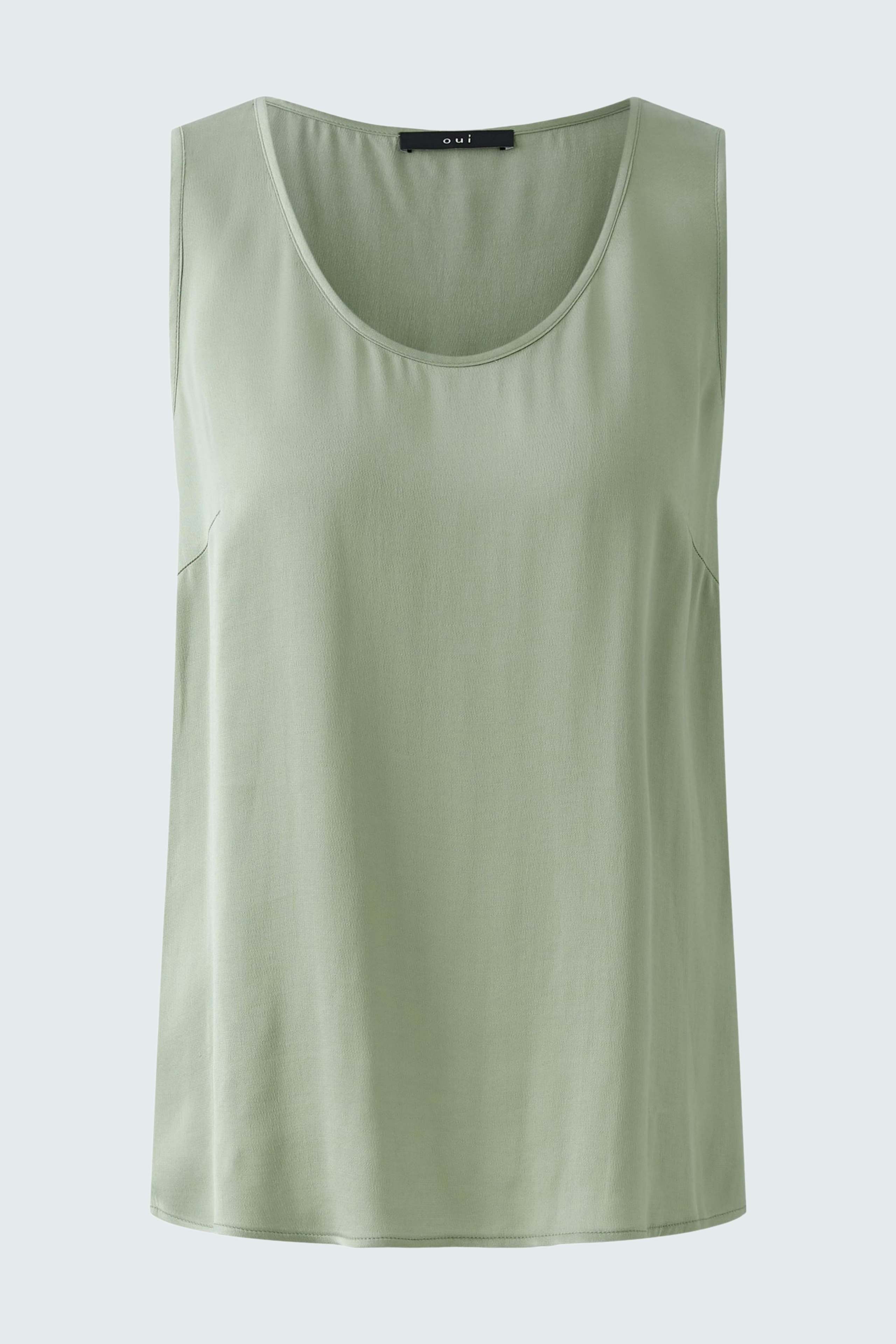 Elegantes Damen-Top in sanftem Grün, ideal für lässige und schicke Anlässe.