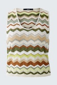 Knitted top - light stone green