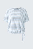 T-shirt - white blue
