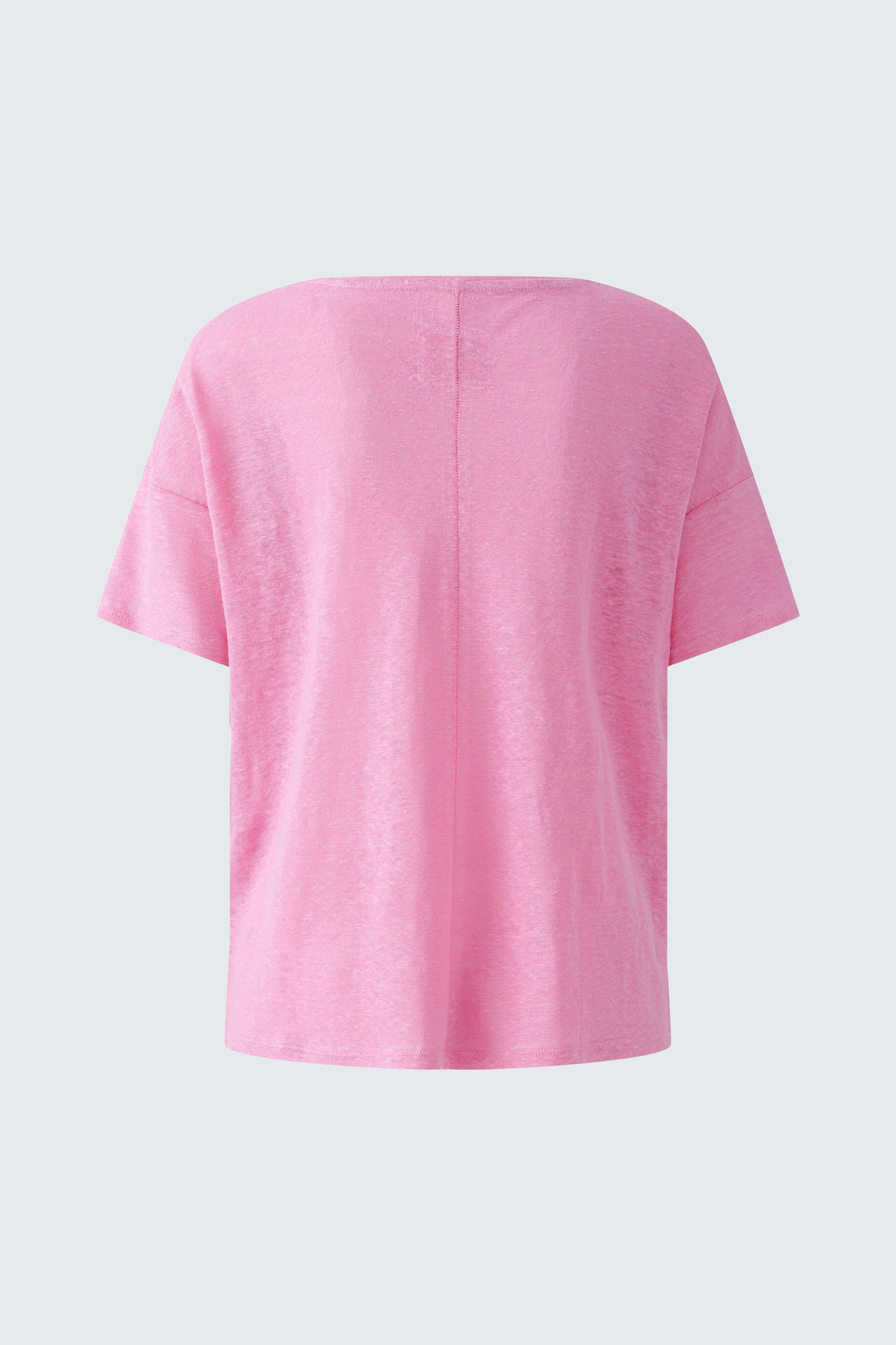 Bequemes Damen-T-Shirt in zartem Rosa, lässiger Schnitt, ideal für den Alltag.