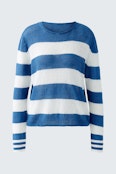 pullover - light blue white
