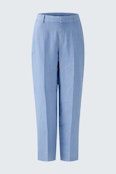 Linen trousers - ocean blue