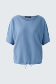 Cotton pullover - ocean blue