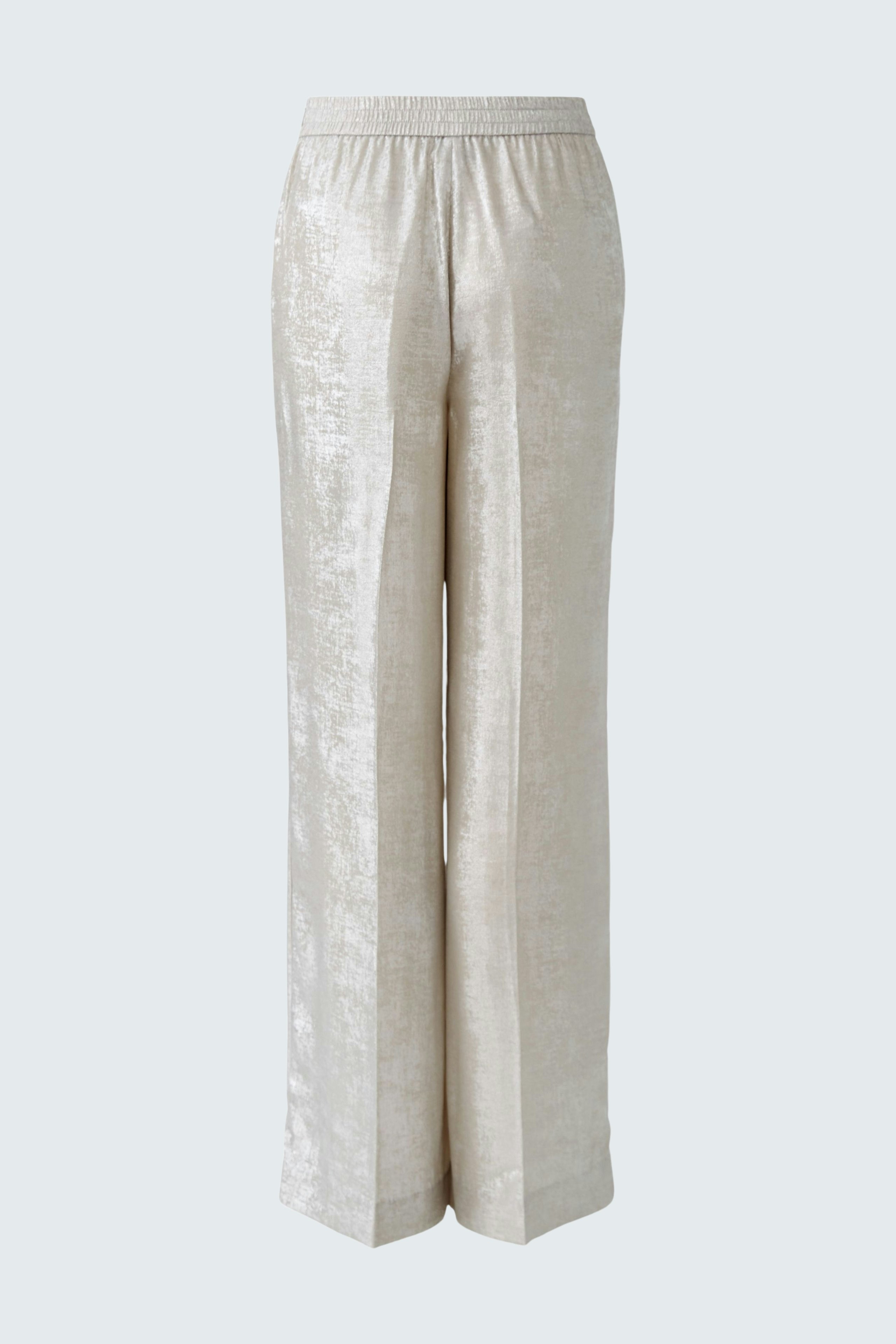 Comfortable women's Marlene trousers in soft fabric with a wide leg design.