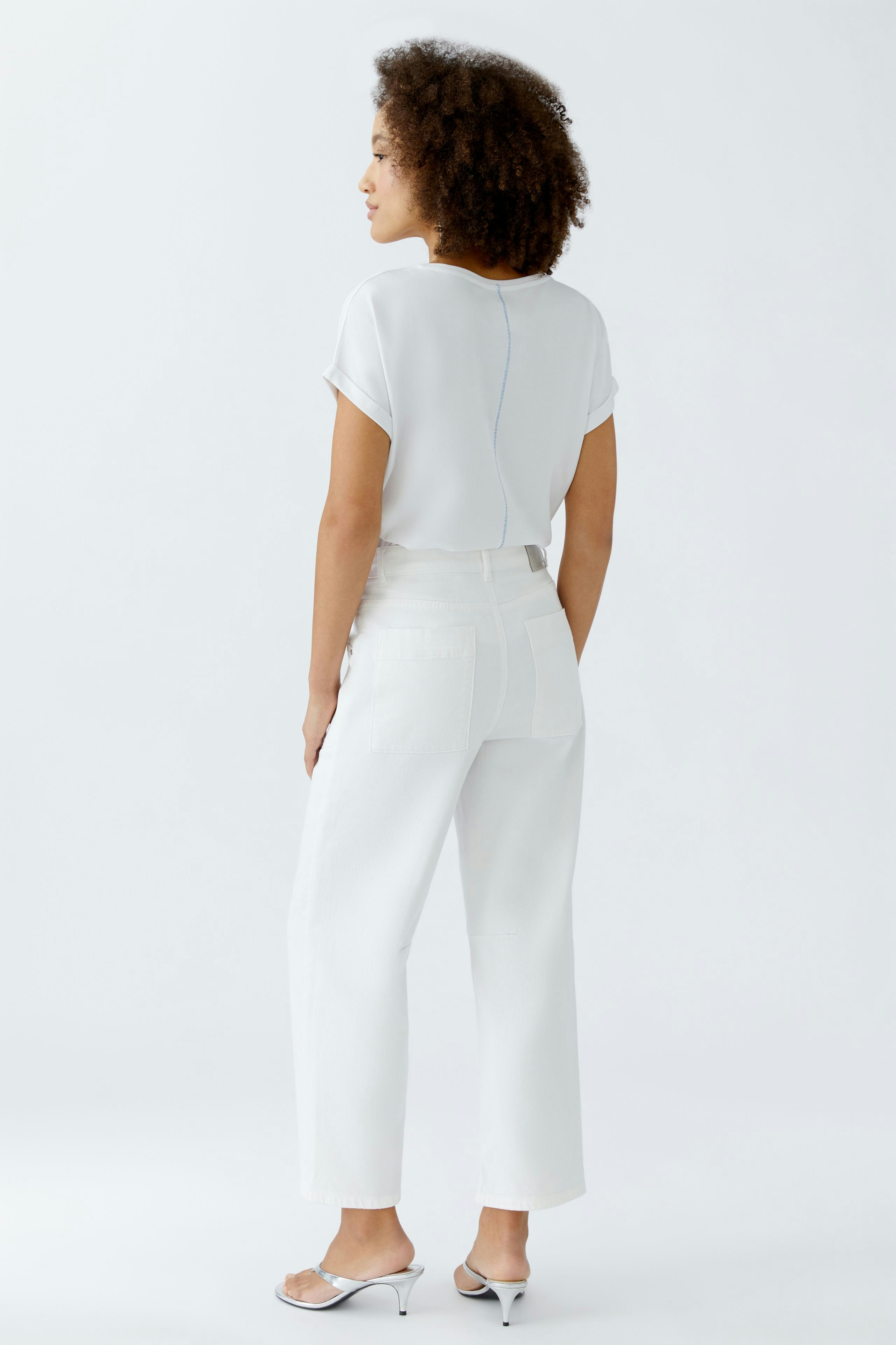 VIP【関税送料無料】希少 Haikure Optical white Korea jeans HIGH RISE jeans - optic white