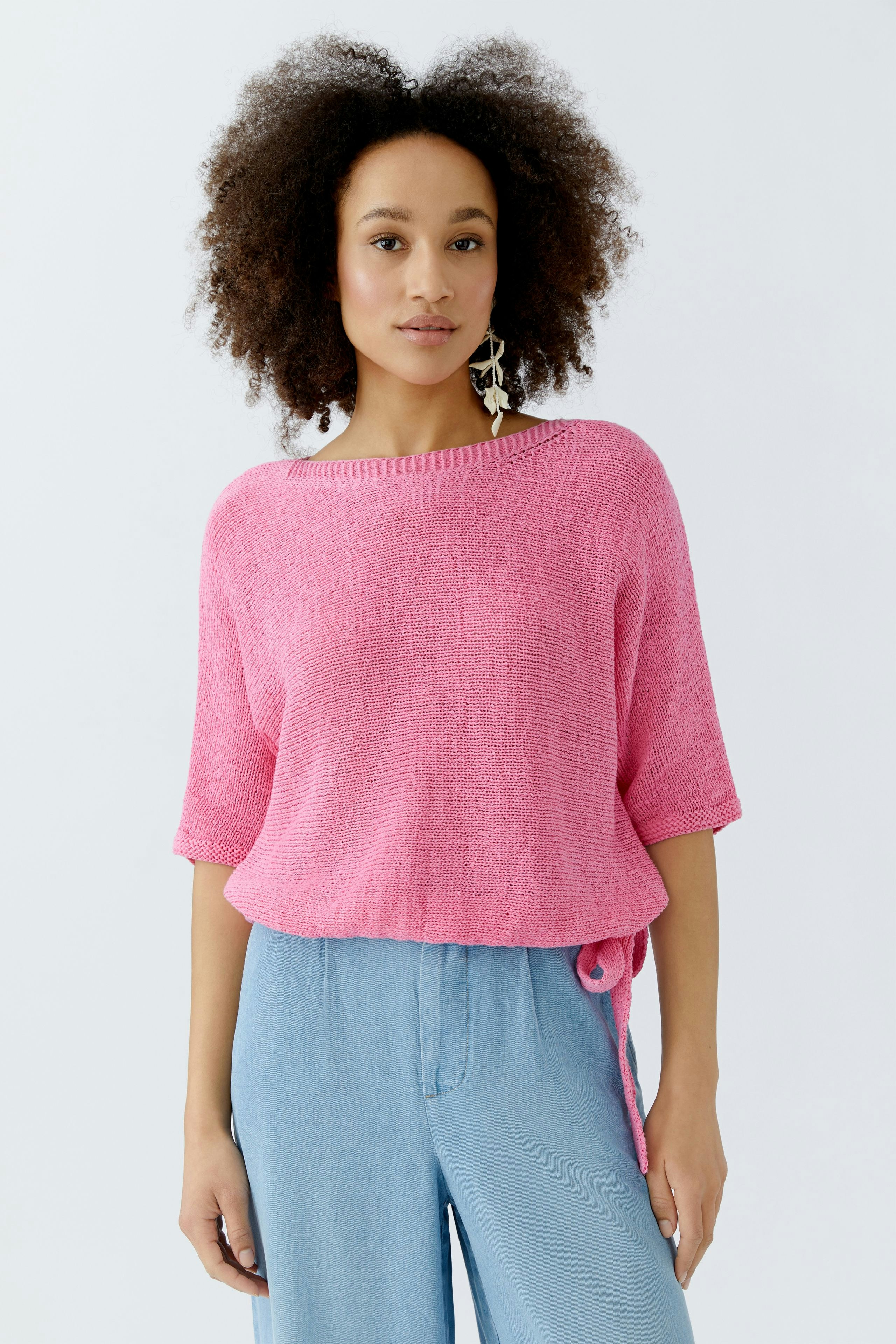 Aurora Pink Logo Pullover Hoodie YLS0697 Pullover - aurora pink