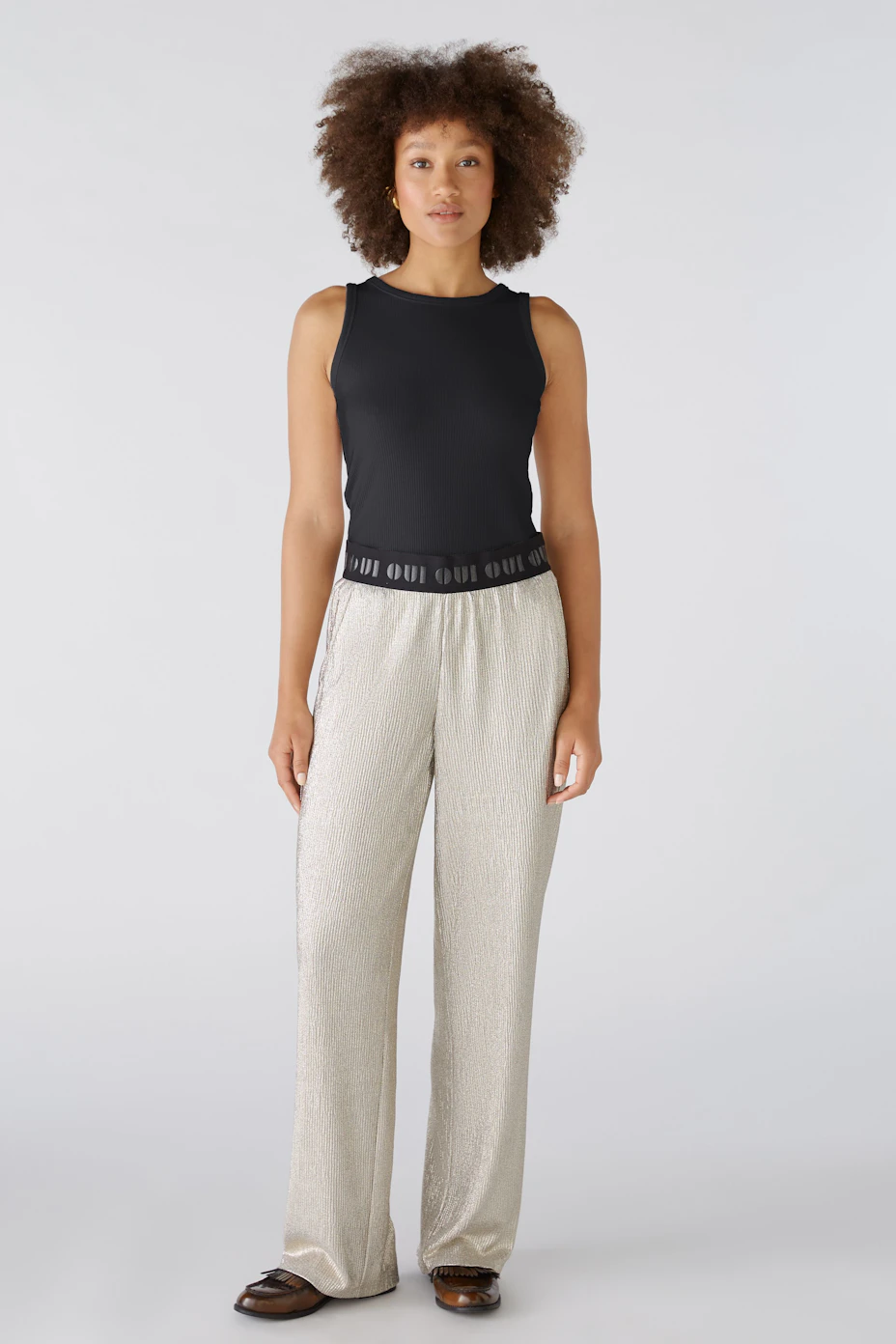 Trousers - light gold