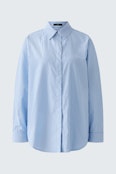 Blouse - blue white