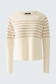 pullover - white camel