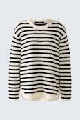 pullover - white blue