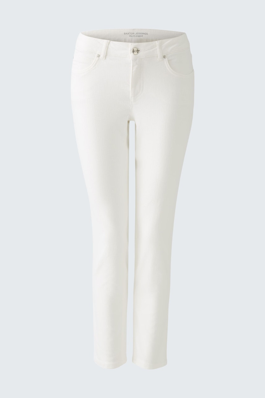 Bild 6 von BAXTOR cropped Jeggings - optic white in optic white | Oui