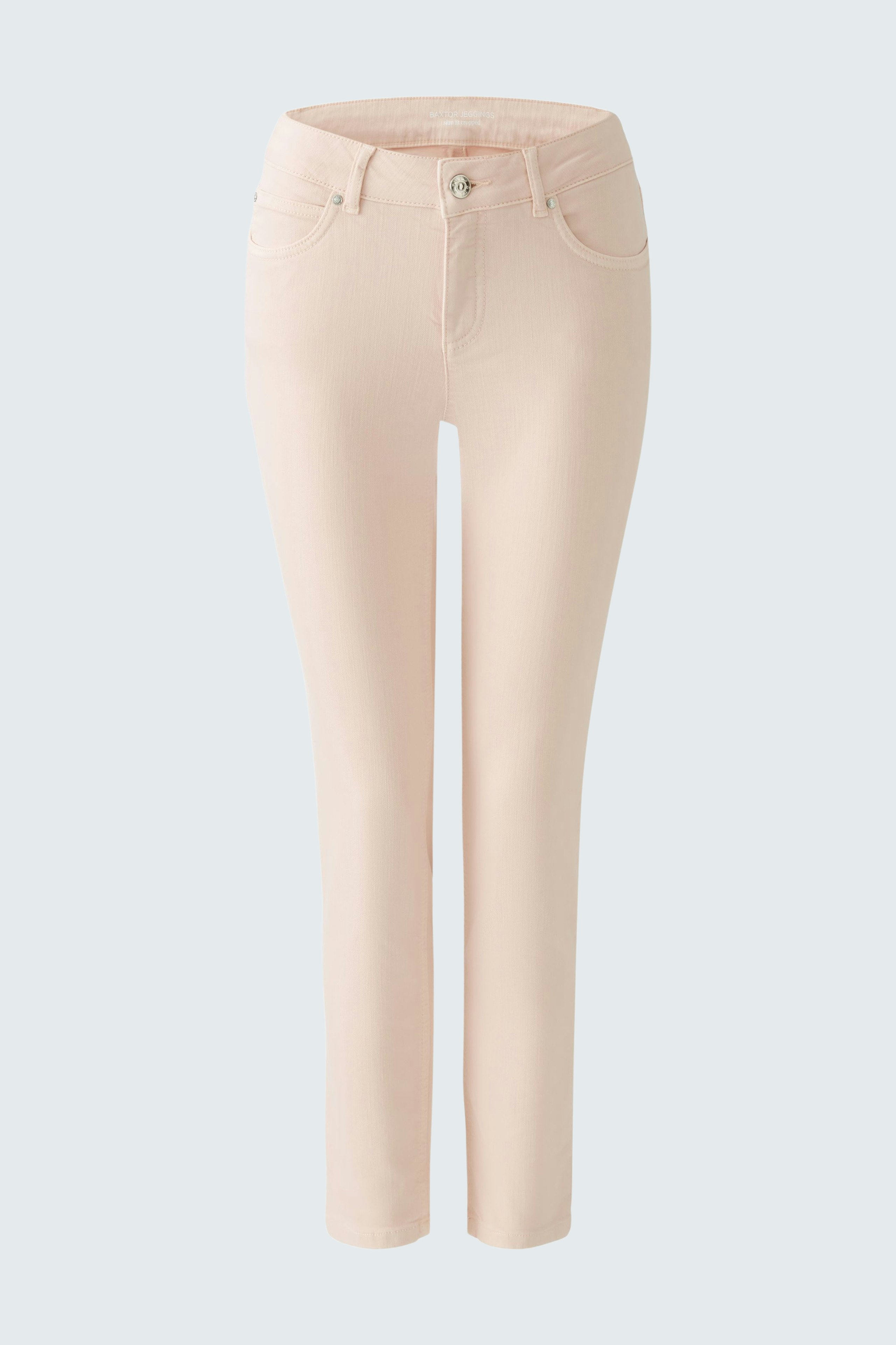 Elegante Jeggings in zartem Rosa: Bequeme Passform