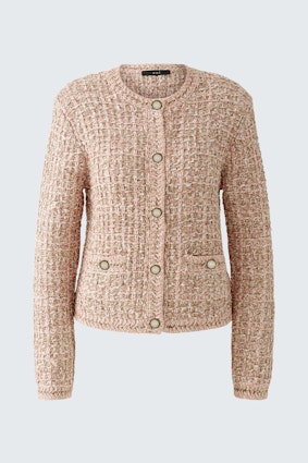 Strickjacke - rose gold