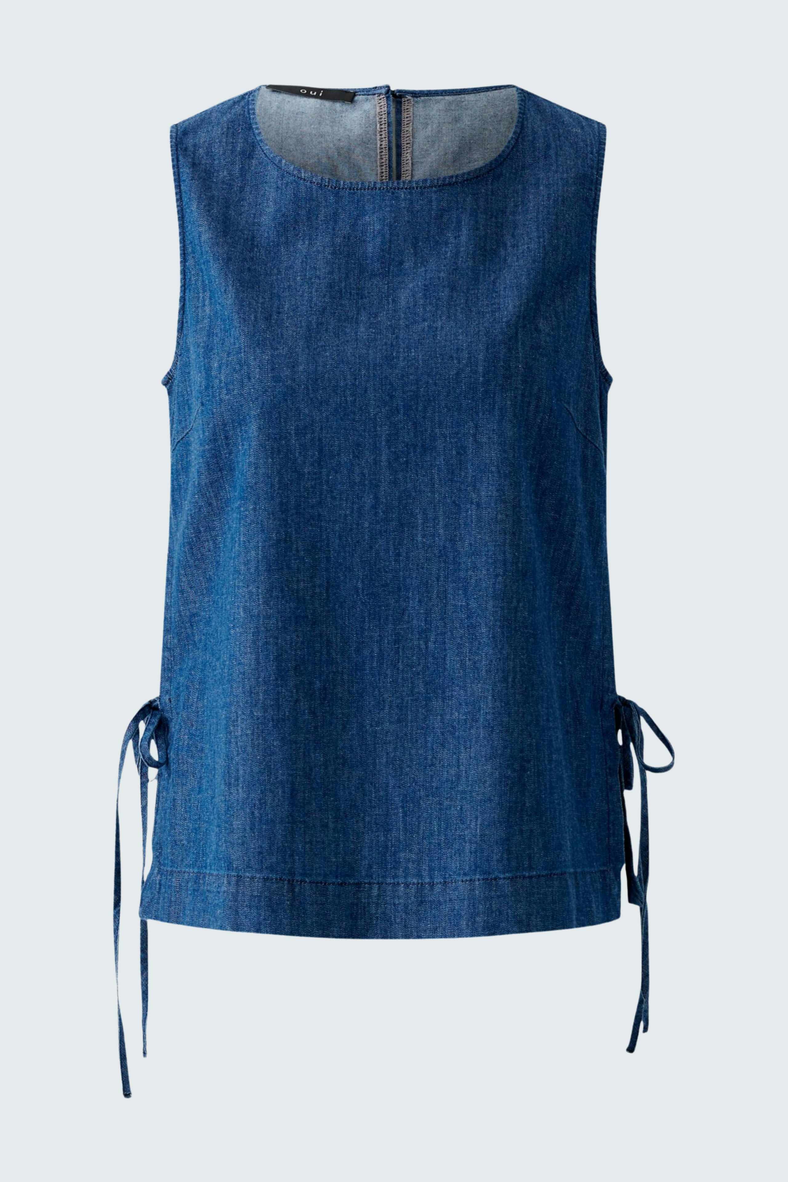 Bild 7 von Top - blue denim in blue denim | Oui