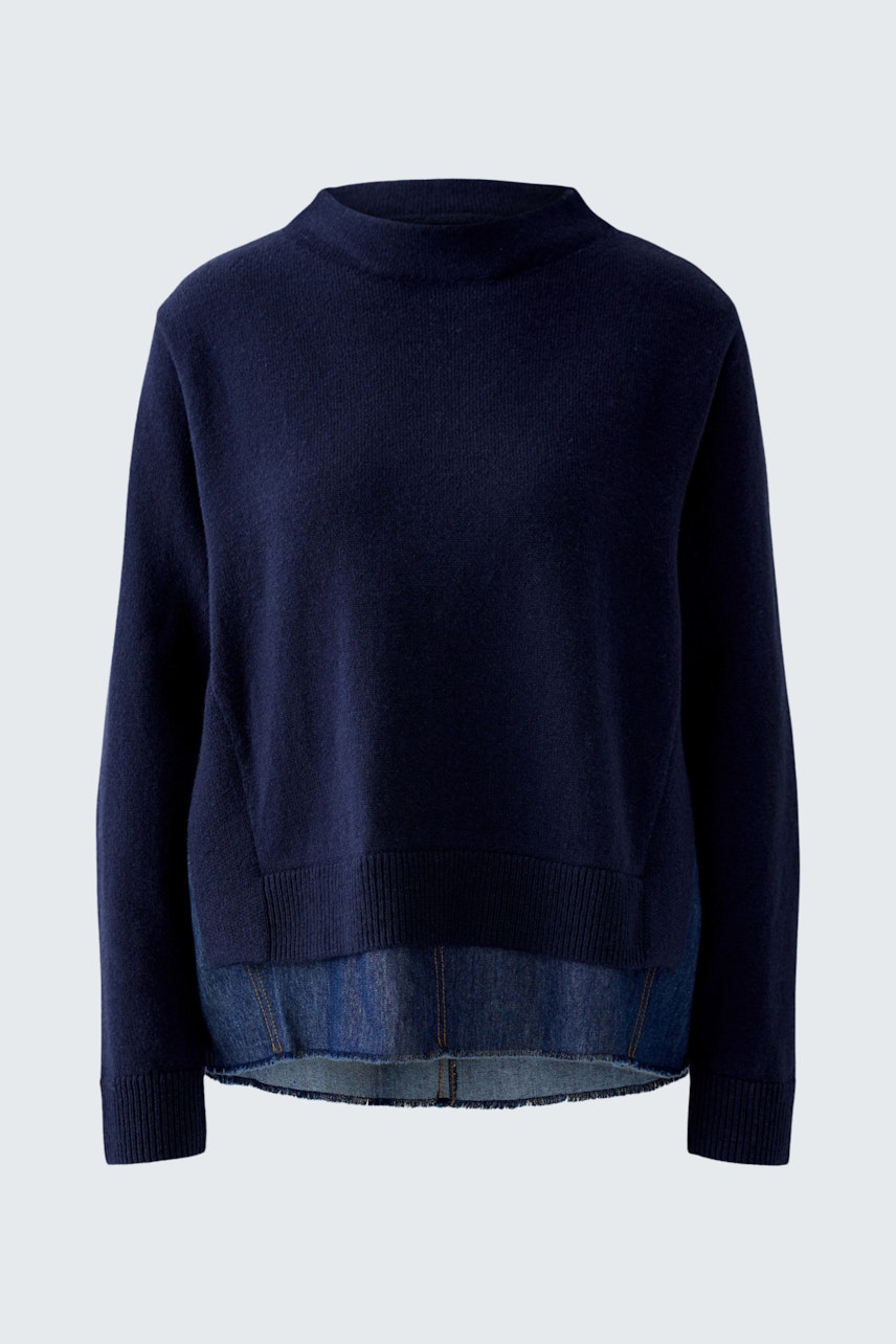 Bild 7 von Pullover - darkblue in darkblue | Oui