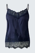 Lace top - darkblue