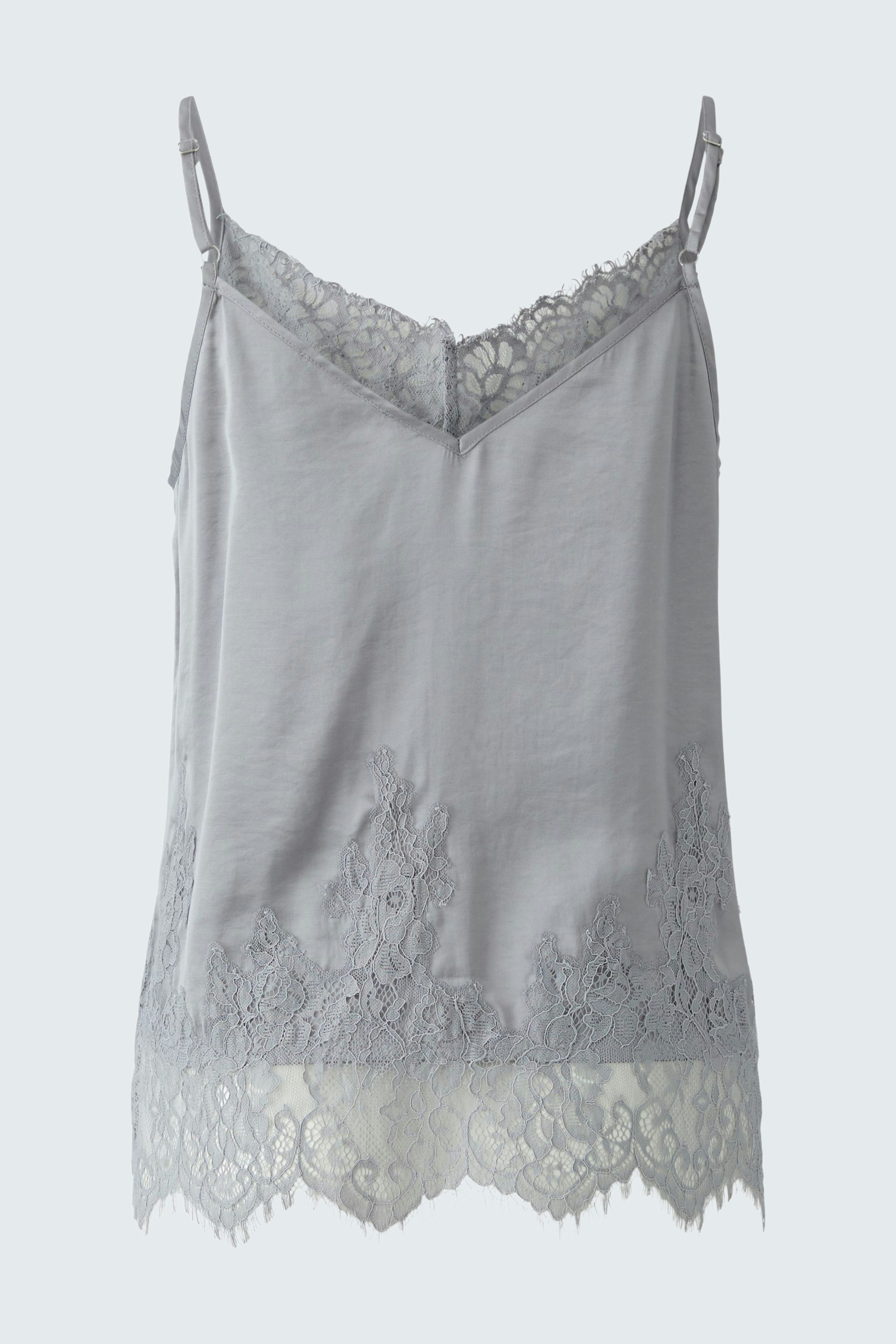 トップス andmary Maisie lace camisole set gray ANDMARY】Maisie lace camisole set