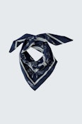 Shawl - dark blue  blue