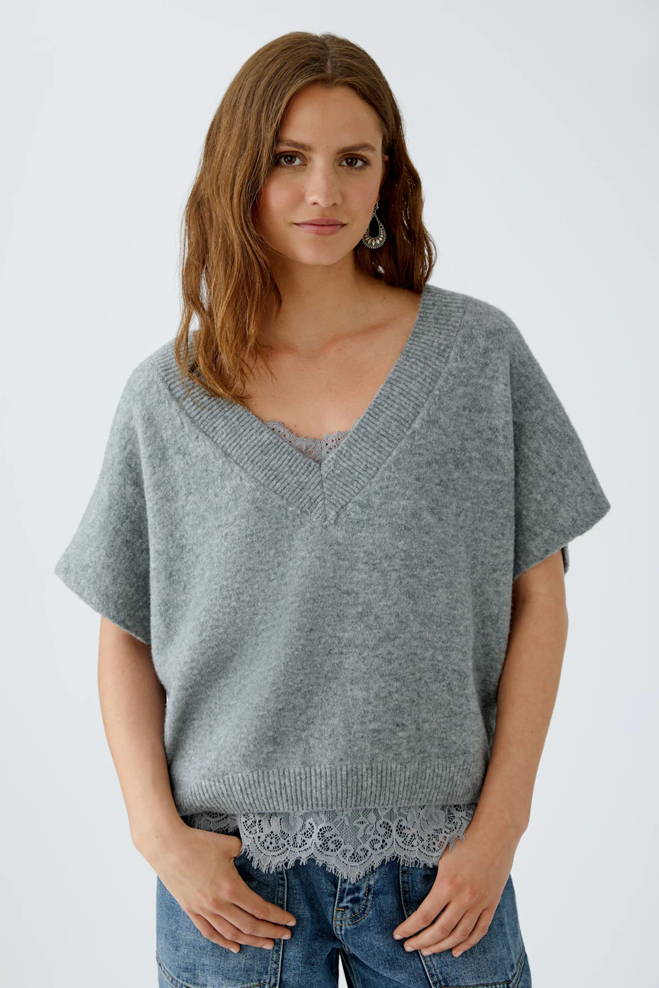 Pullover - graphite