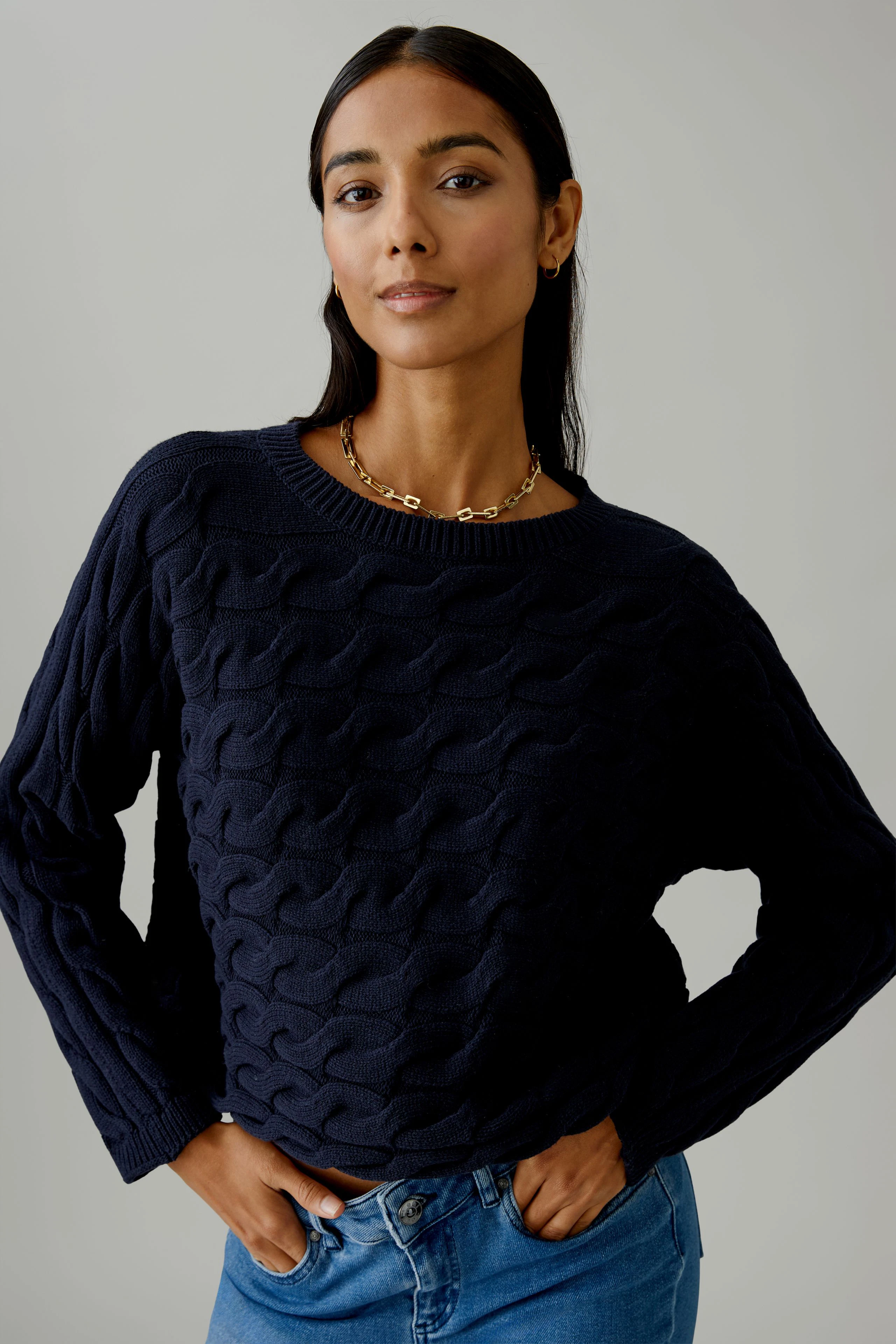 SIRAH Pullover - darkblue