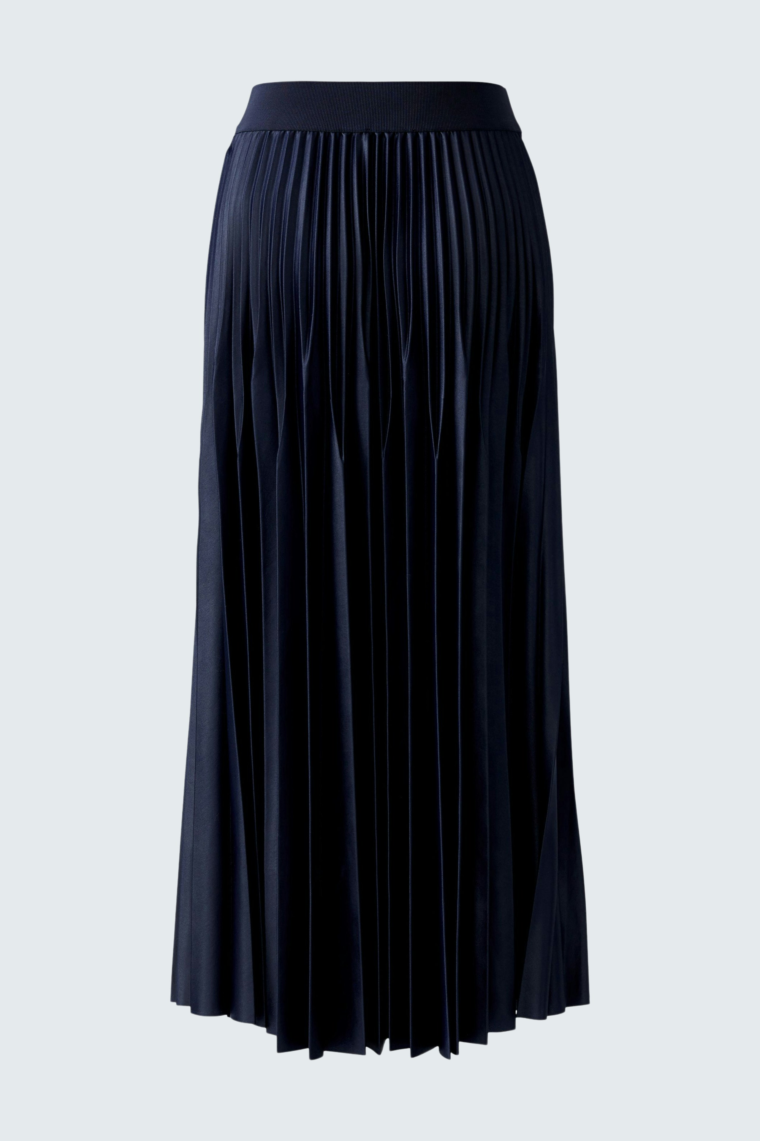 Pleated skirt - darkblue