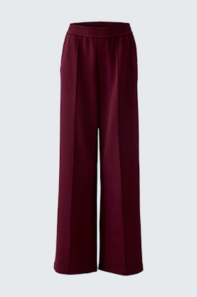 Schlupfhose - dark red white