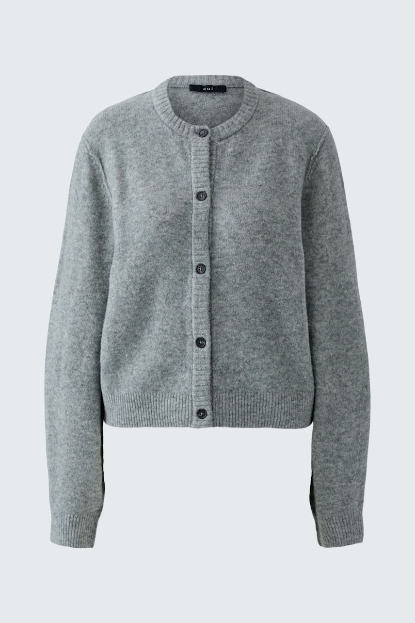 Bild 6 von ILAYA Strickjacke - graphite in graphite | Oui