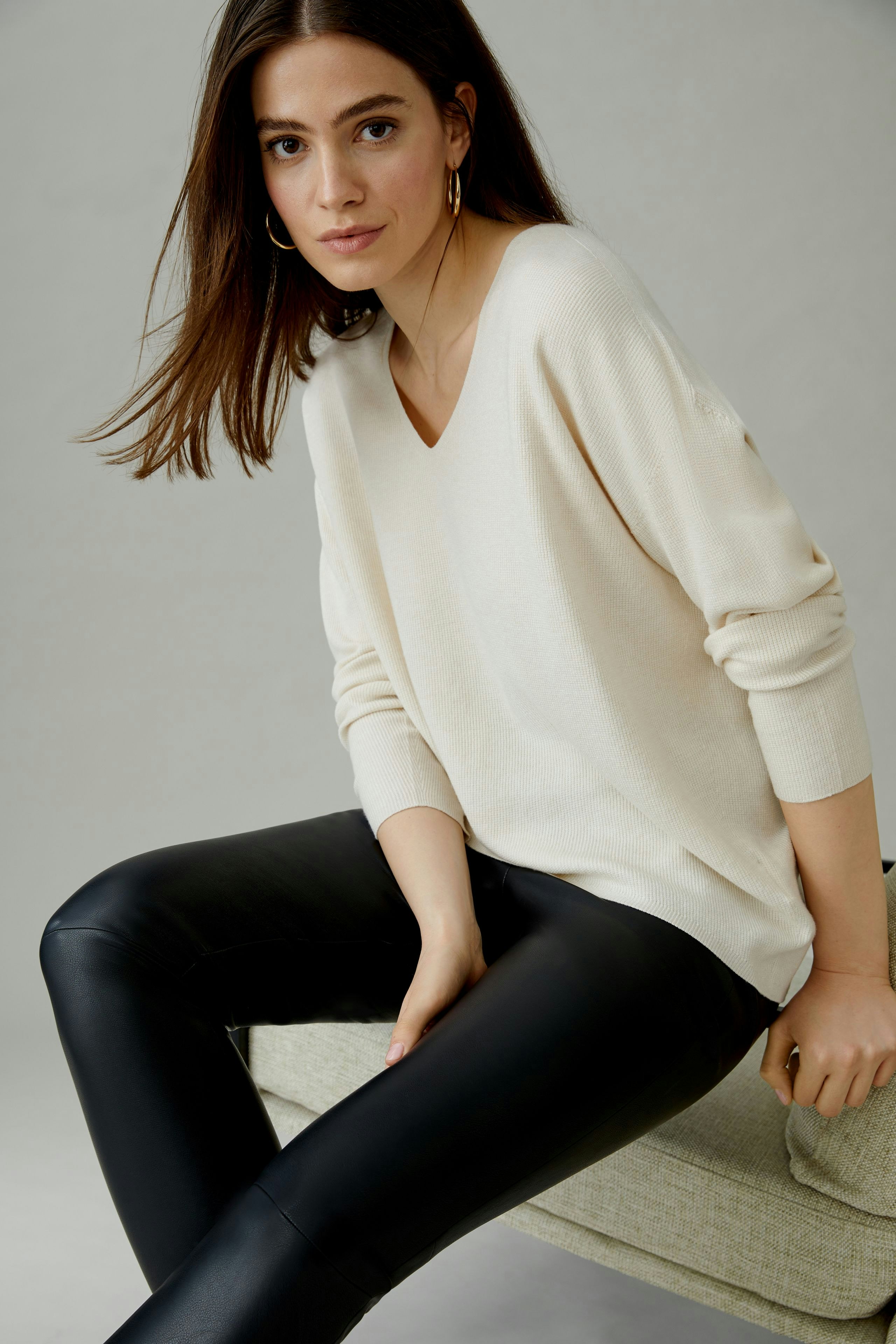 Bild 1 von CHASEY Leggings - black in black | Oui